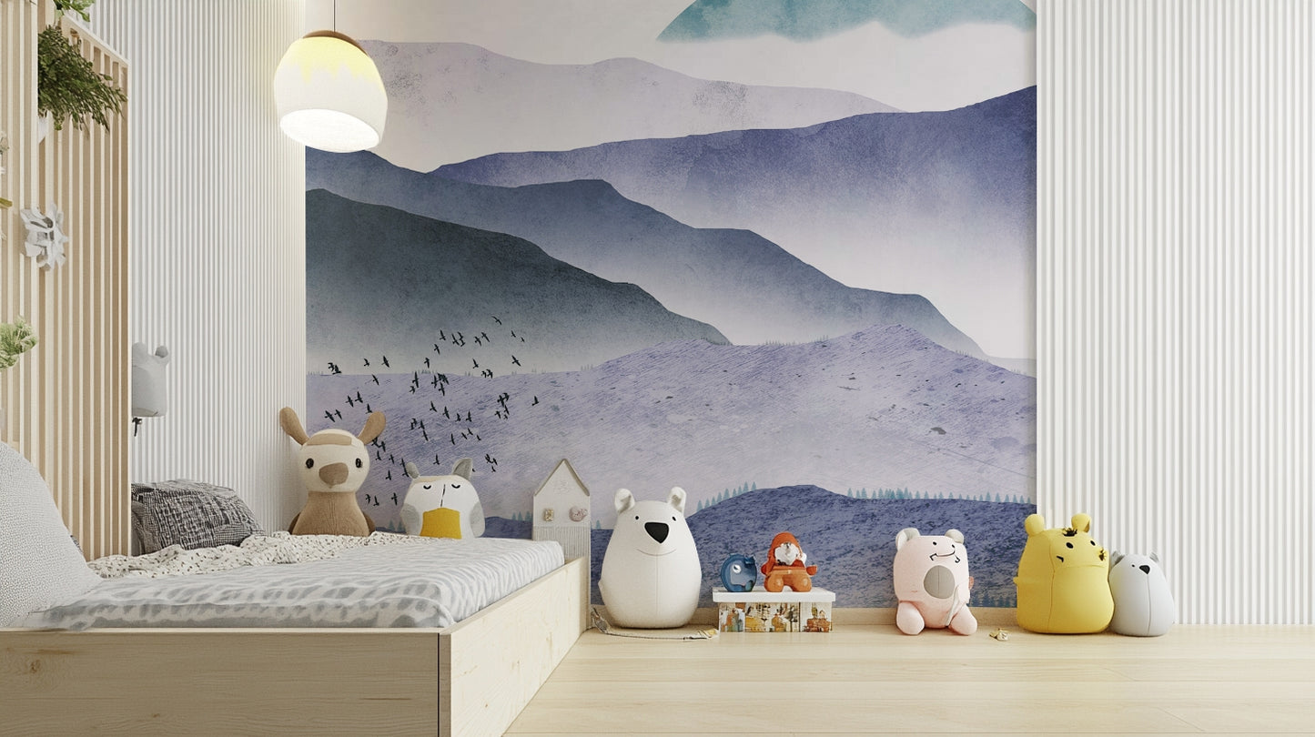 Whispers of the Mountains Mural Wallpaper