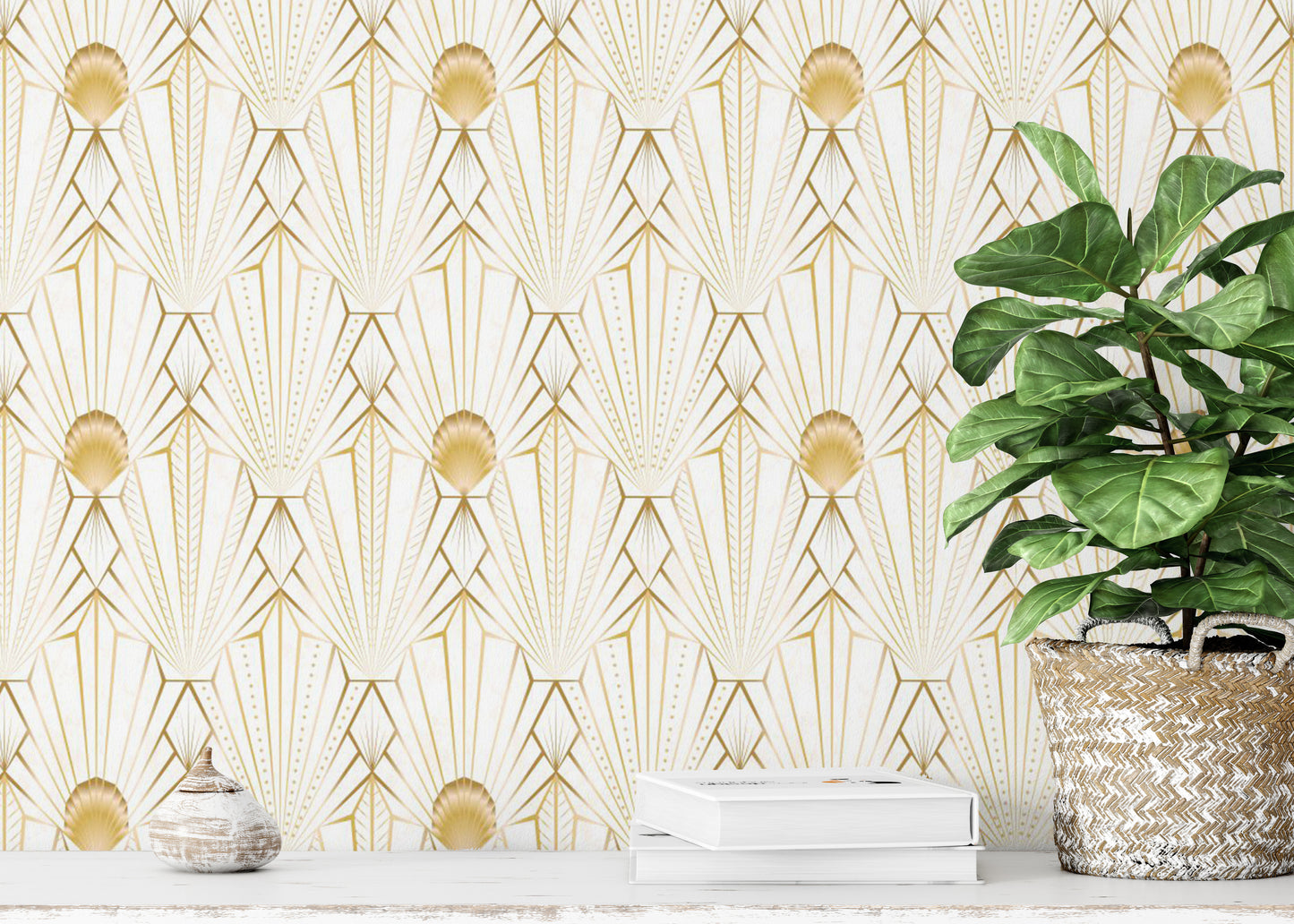 Art Deco Gold Radiance - De nye tyverne