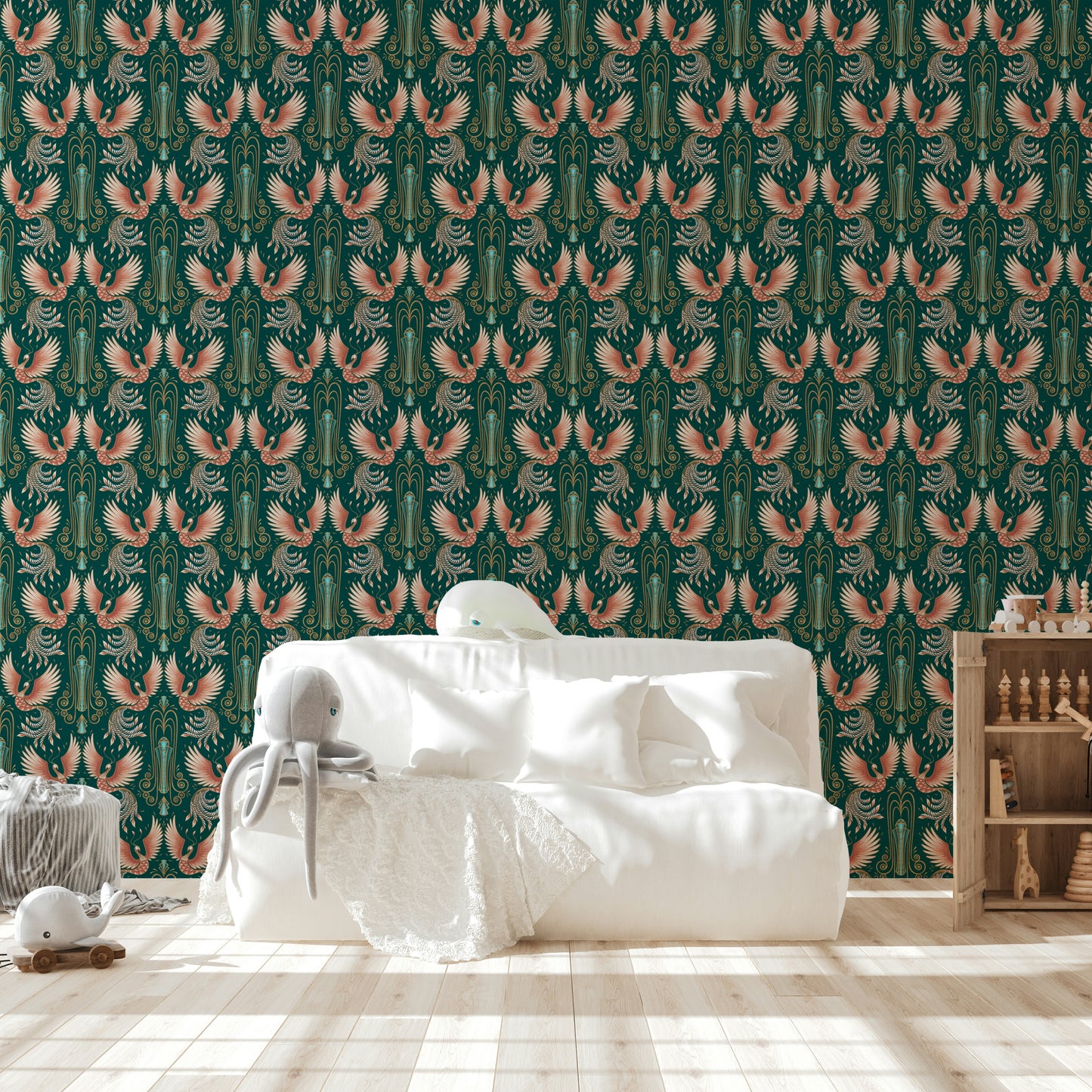 Genfødelse af en Phoenix - grøn