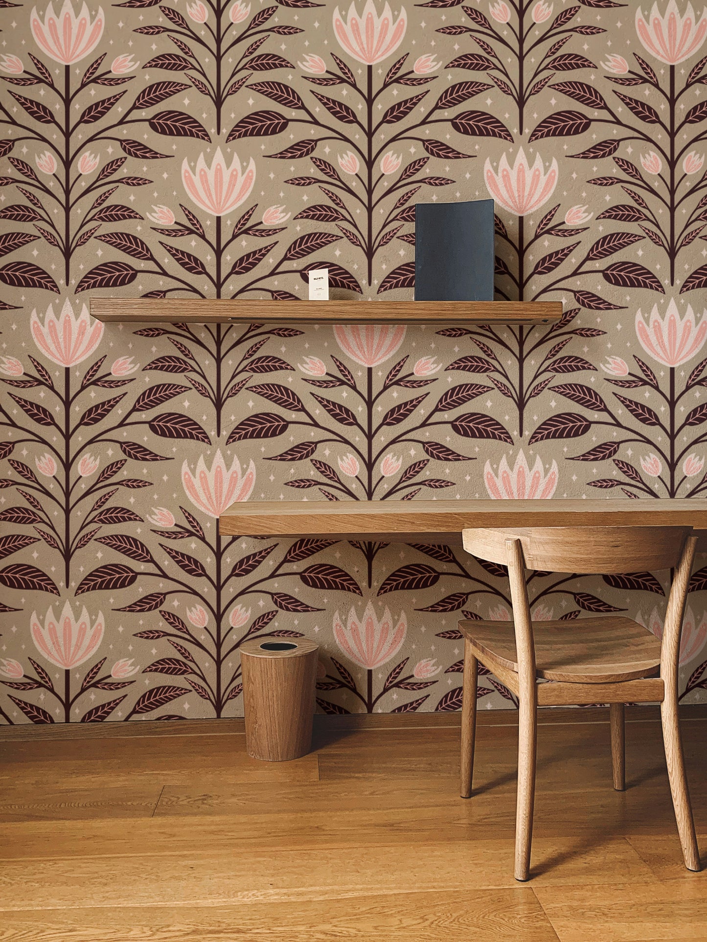 Stylish diamond bloom large mural for vibrant and chic walls.