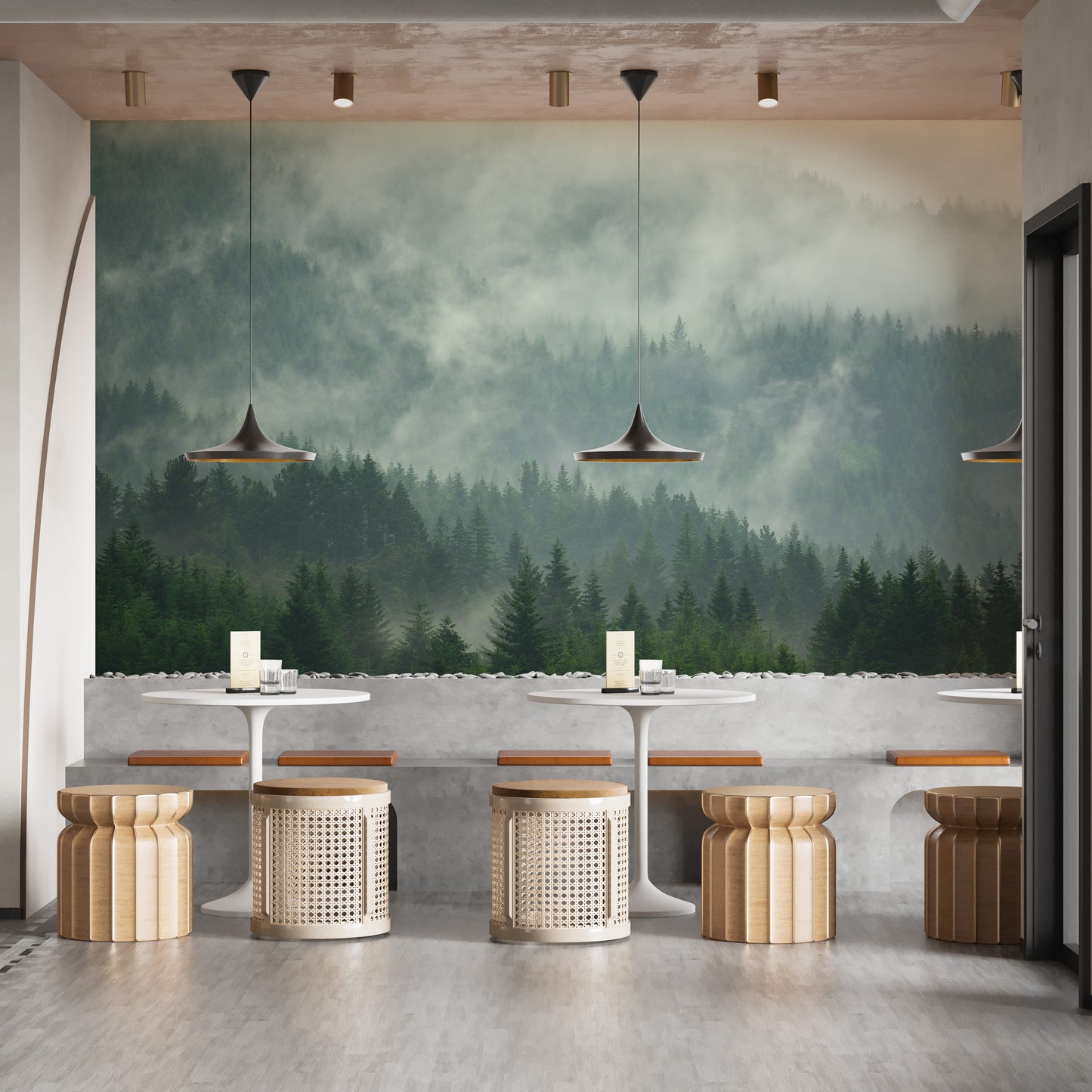 forest wallpaper for timeless decor