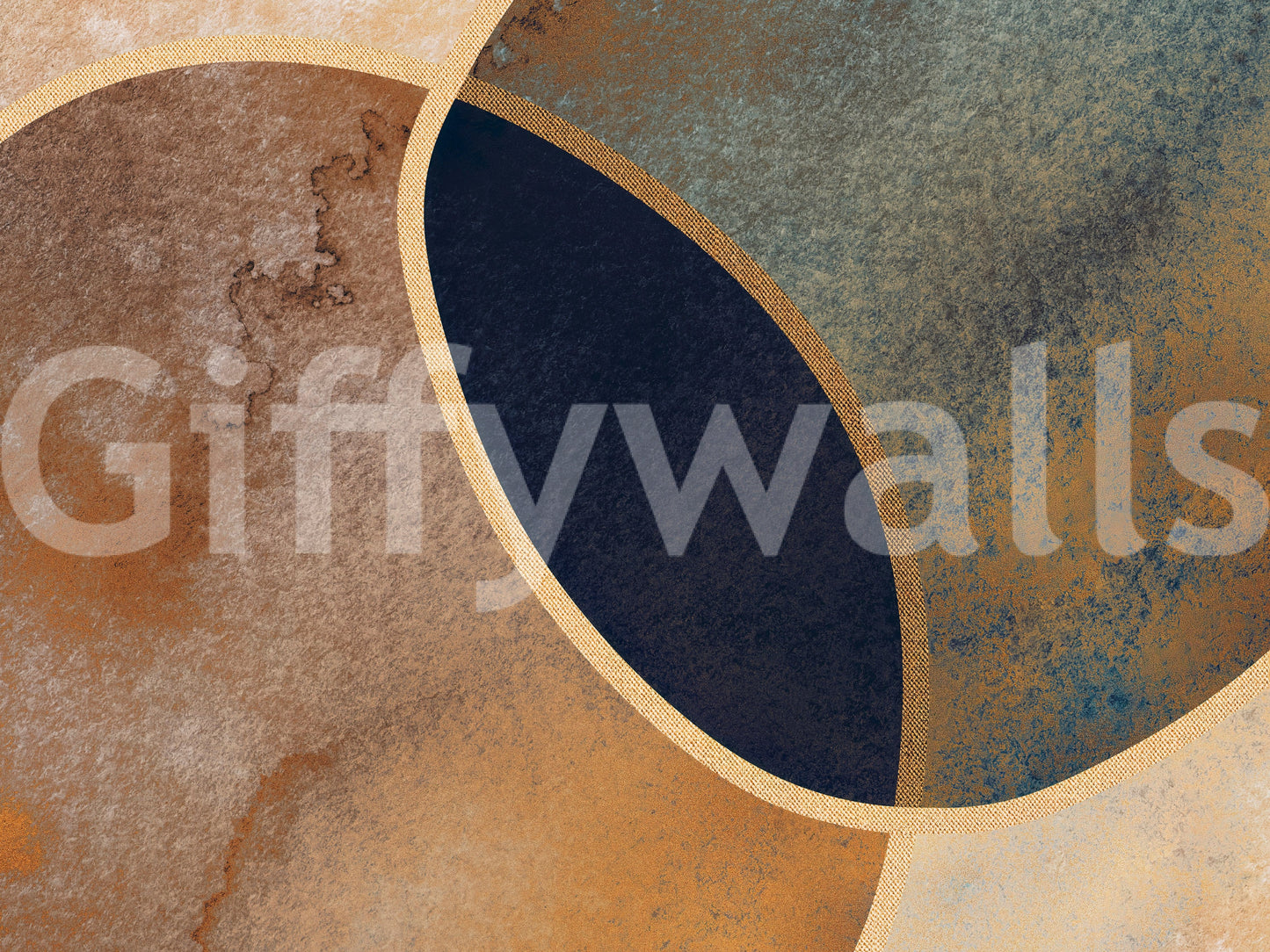 A high-quality layered graphic wall mural for walls.