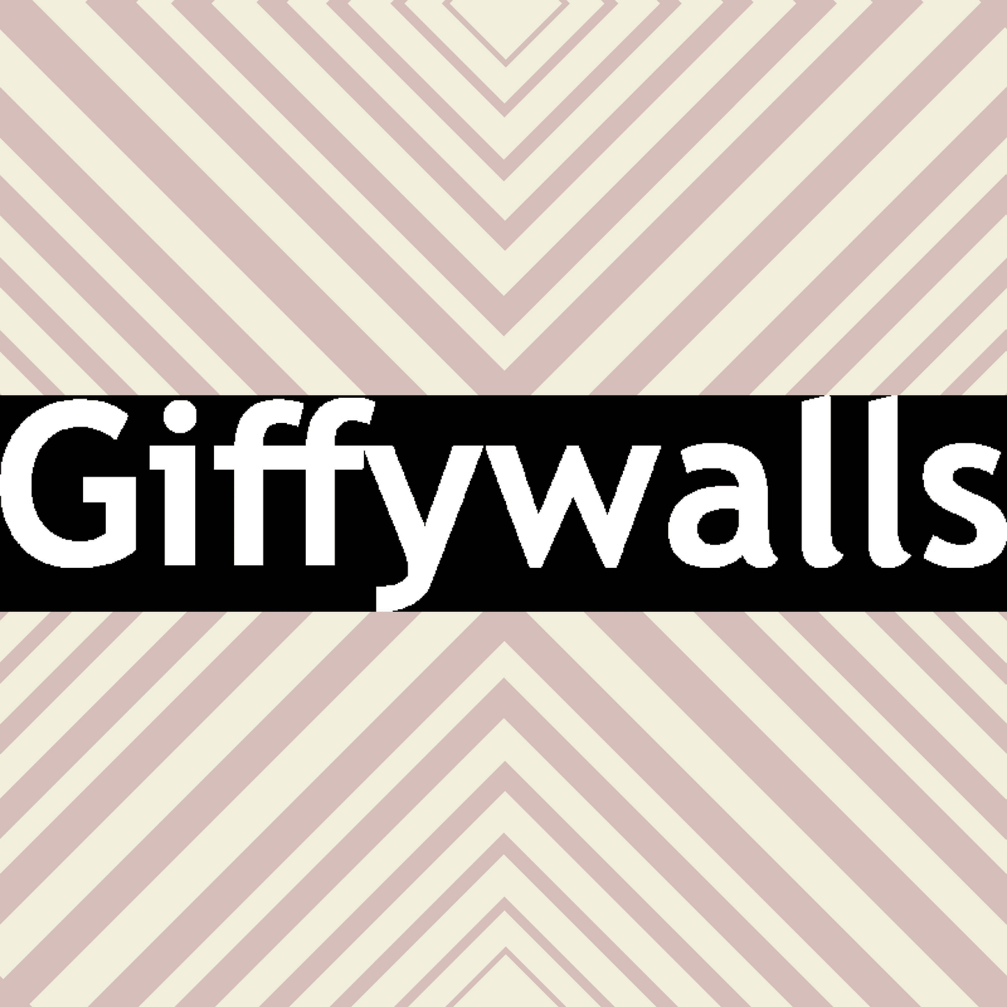 Artistic delicate stripes on Angled Stripes wallpaper.