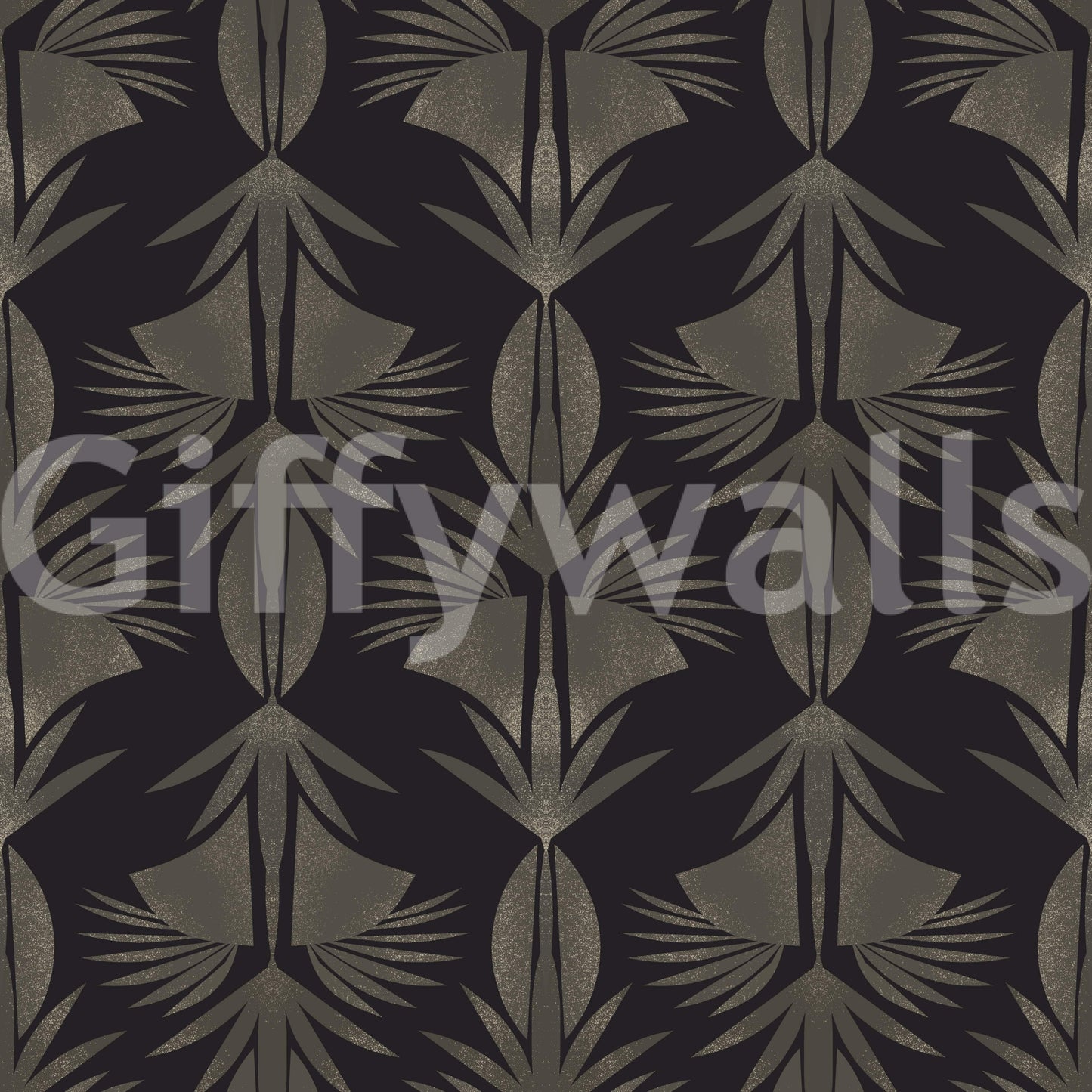 A high-quality serene leaf wall mural for walls.