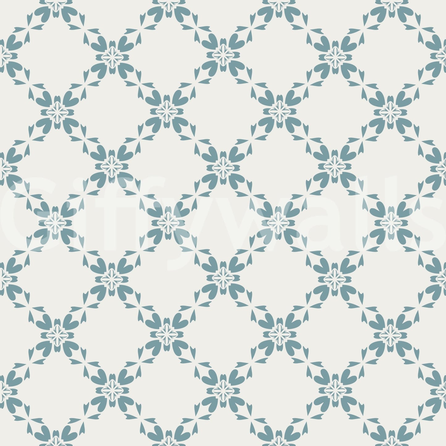 Azure Lattice Wallpaper