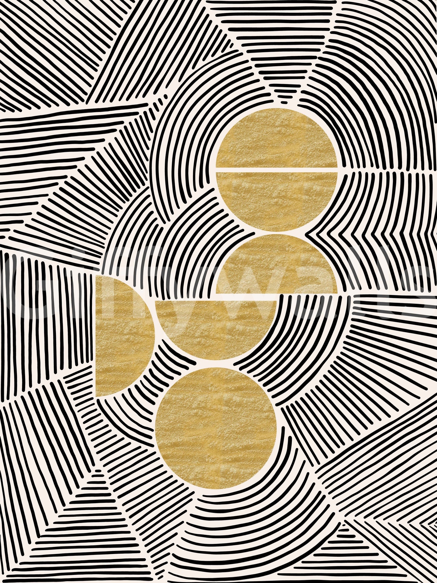 Bauhaus - Stammes-Wandbild