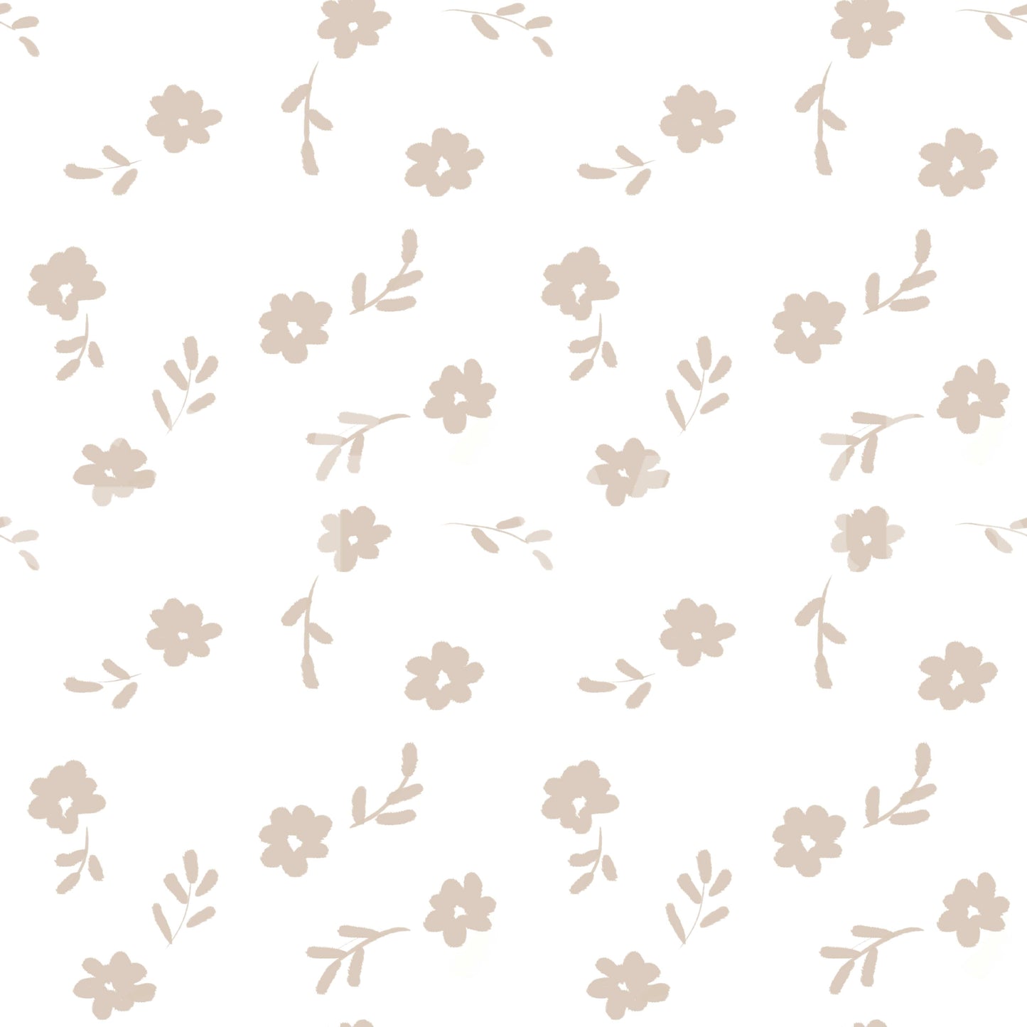 A high-quality serene flower wall mural for walls.