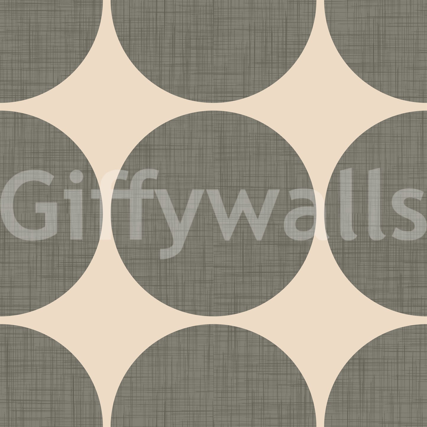 Clean and bold repeating dot layout with textured green spheres