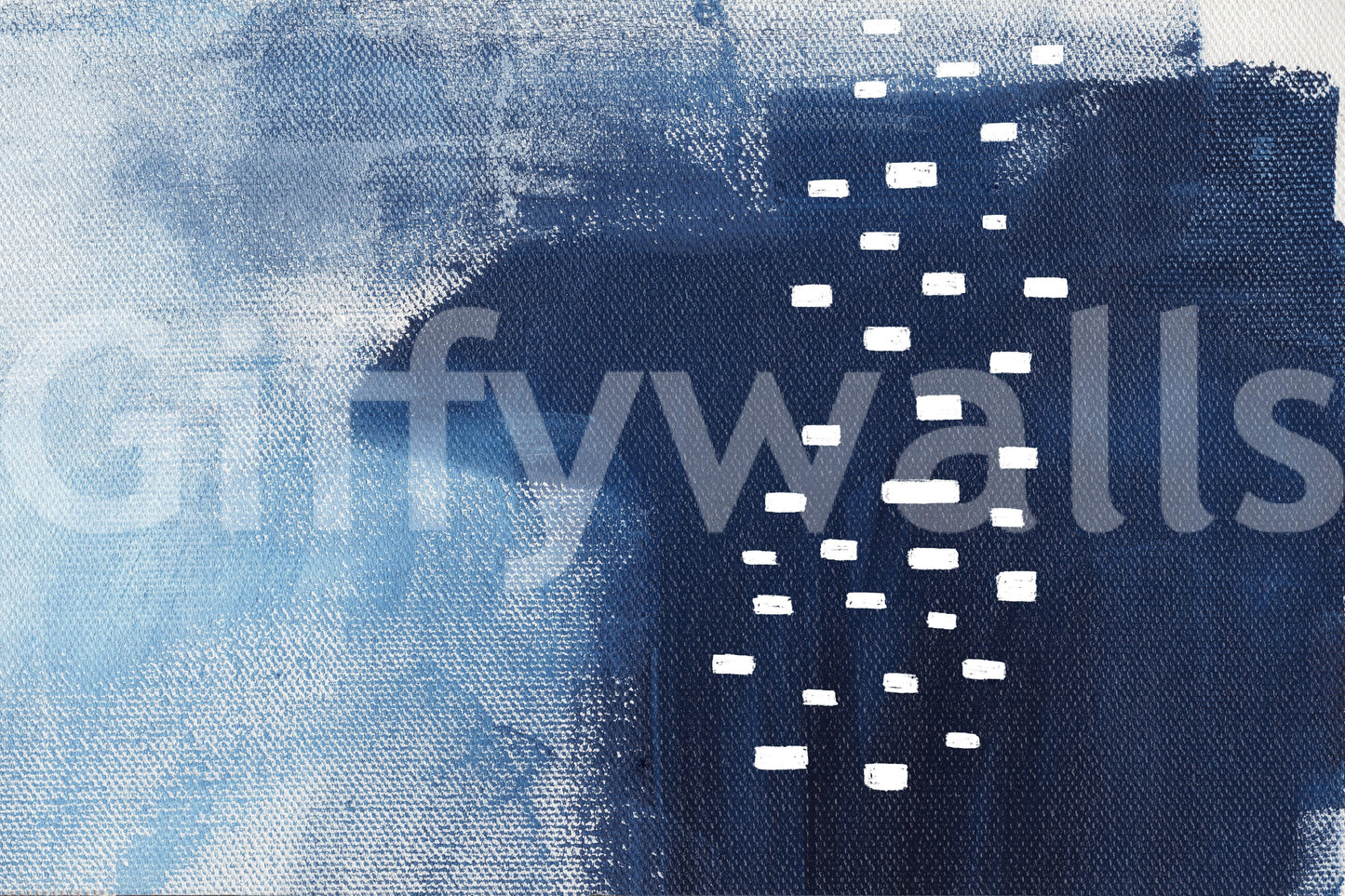 A high-quality abstract blue wall mural for walls.
