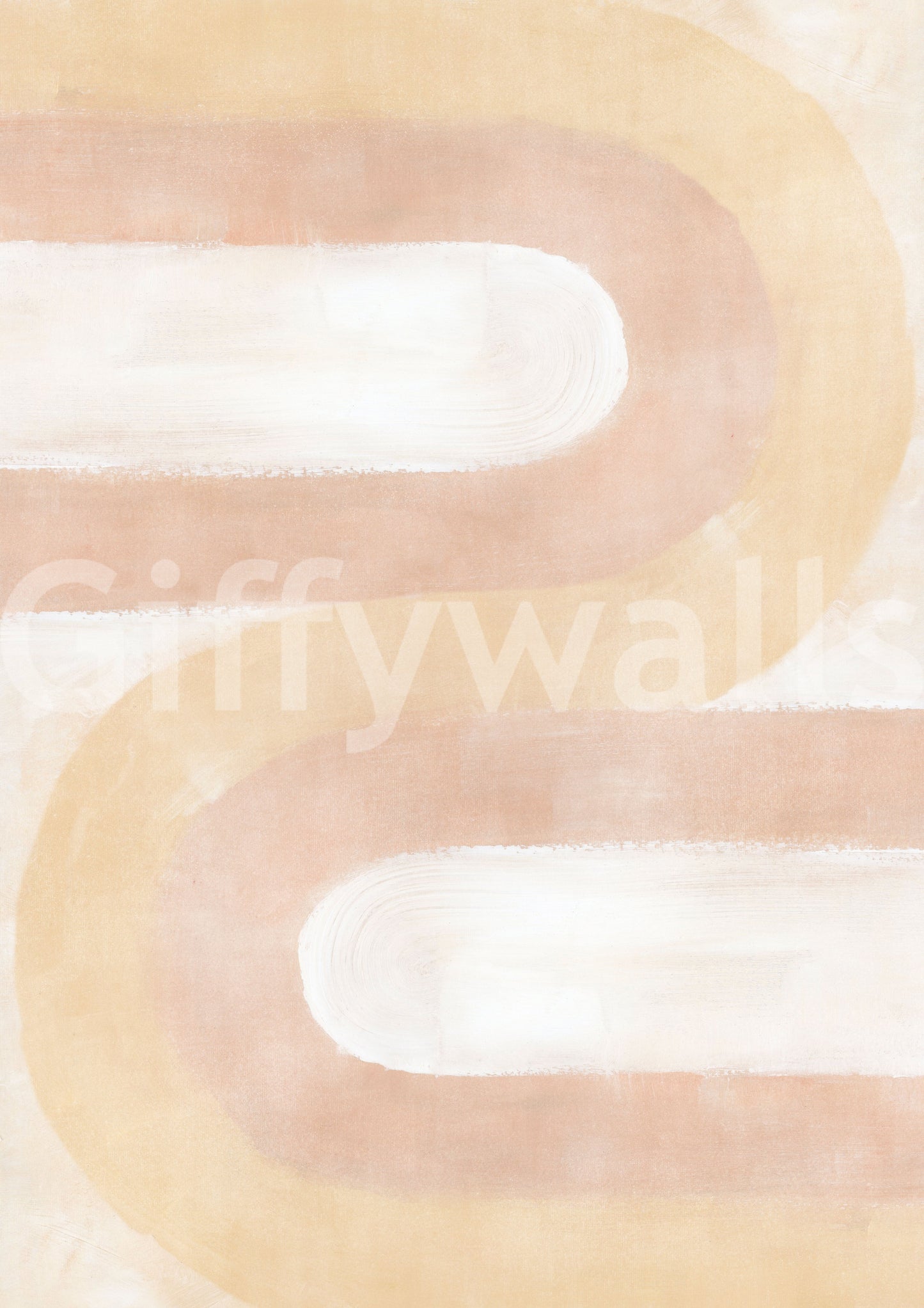 Minimalist horizon arch wallpaper