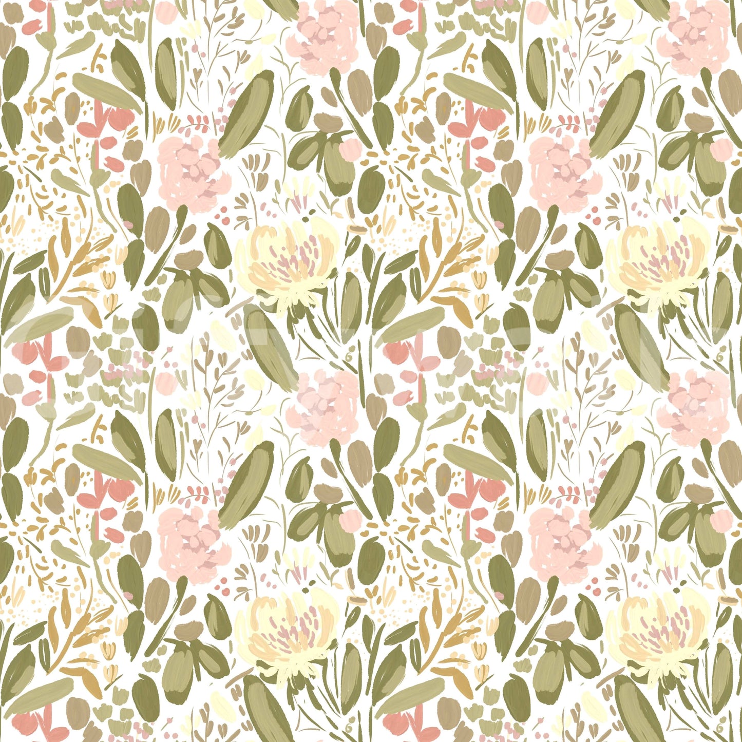 Blossom Harmony Flowers vibrant wallpaper