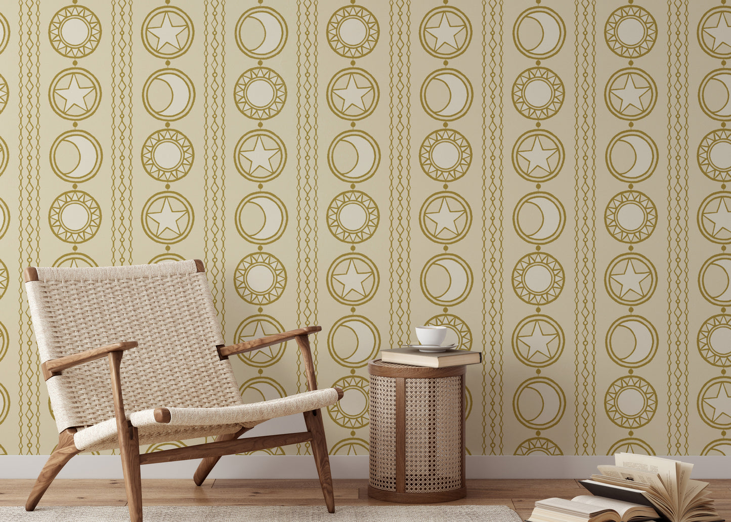 Celestial Medallions Wallpaper Murals - Giffywalls