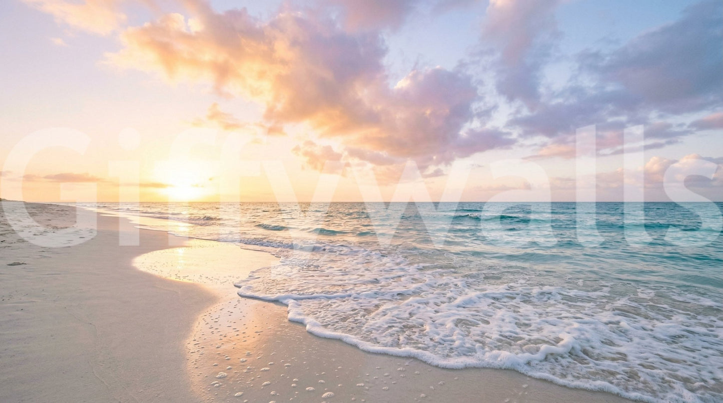 Fototapeta „Zachód słońca nad morzem”