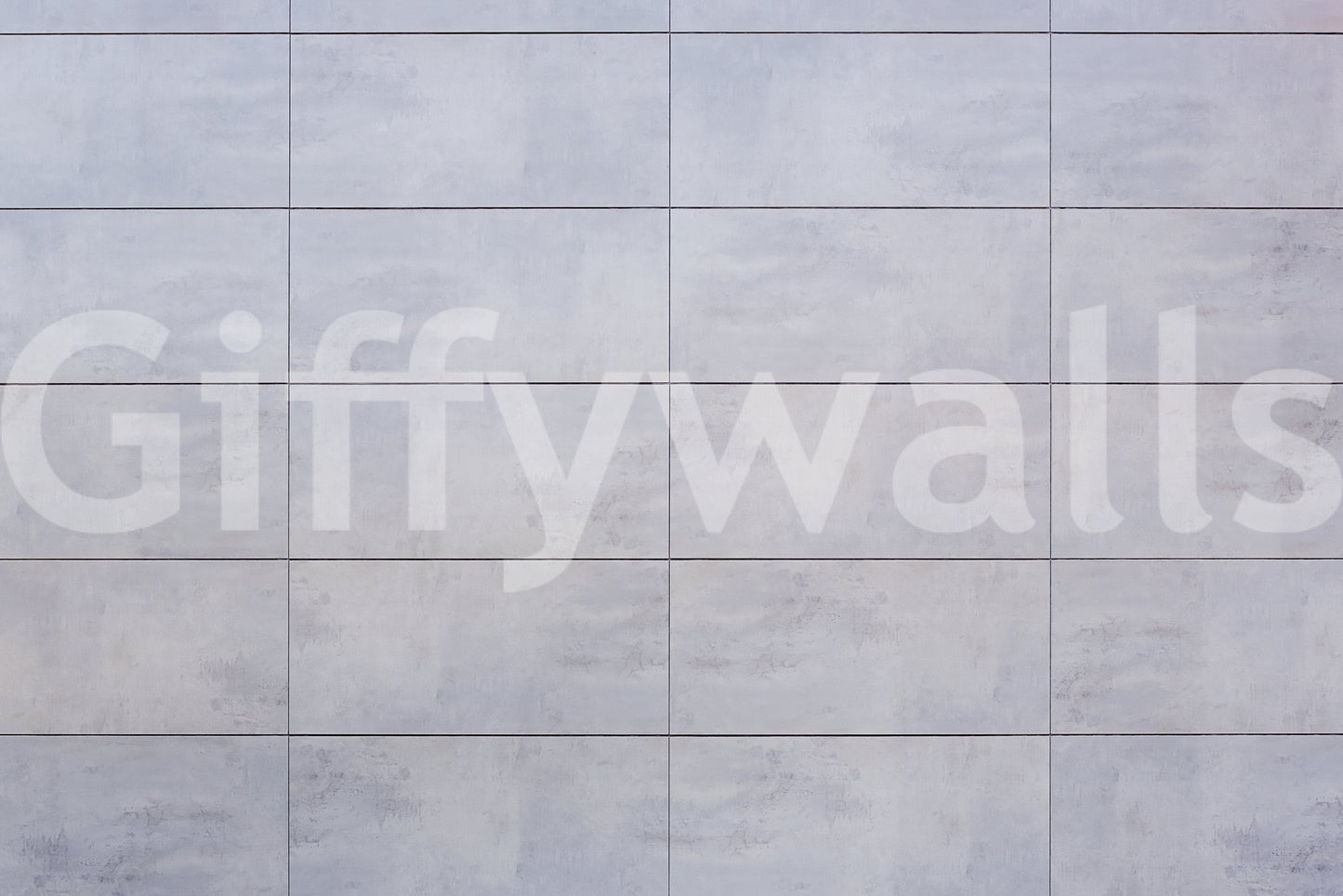 Cool Grey Grid Wall Mural -2306811