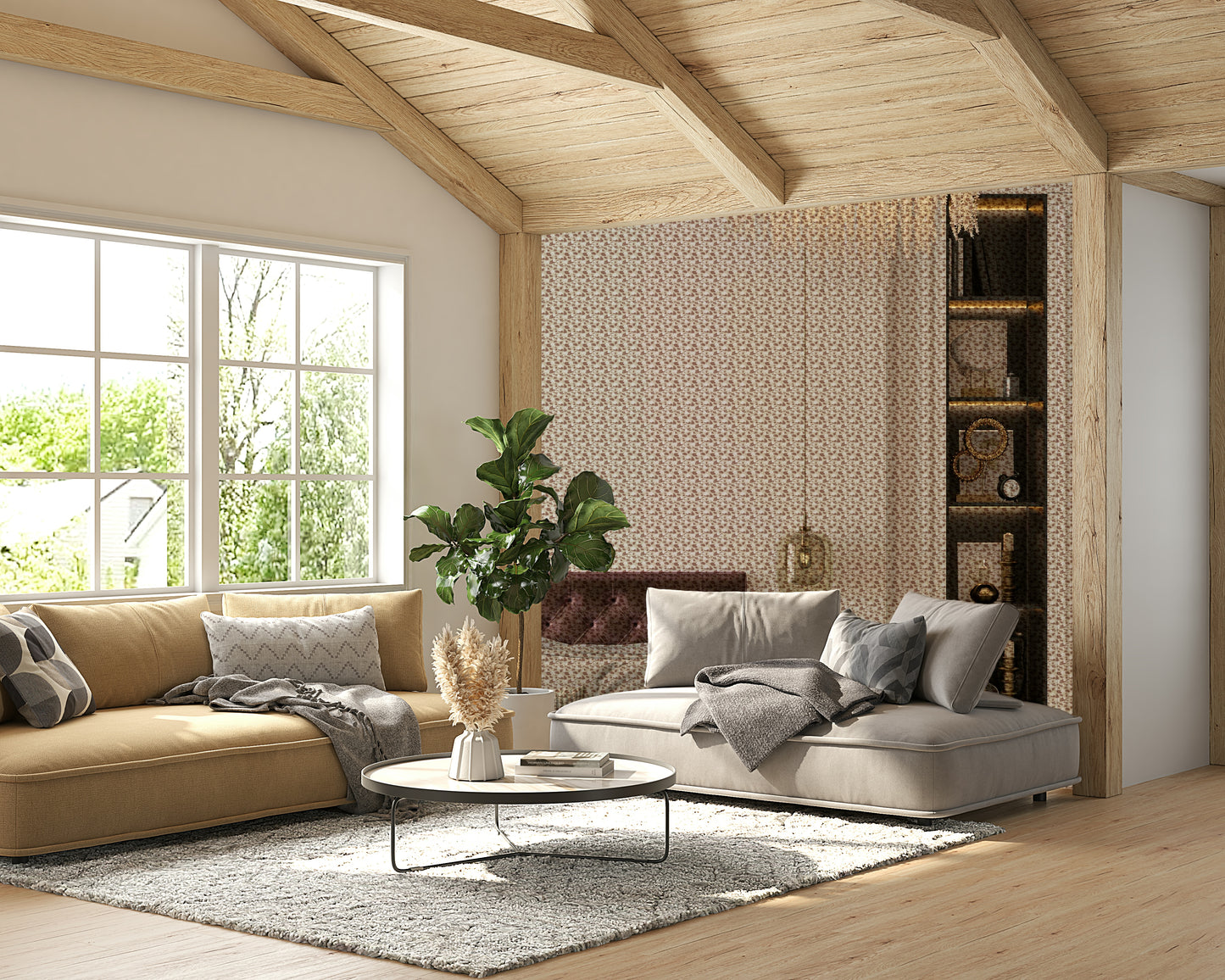 Accoglienti fiori di loto crema