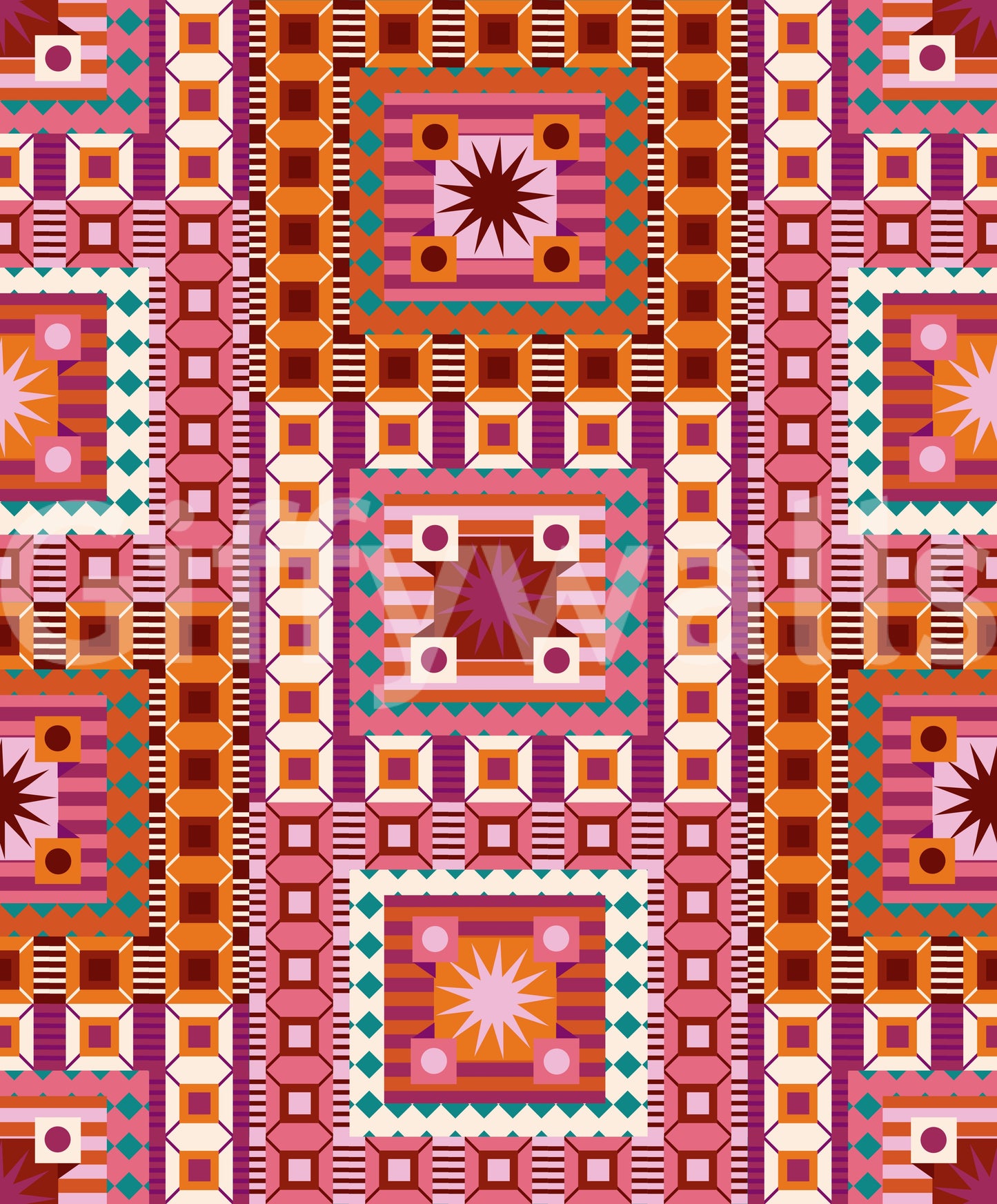 Statement wall mural wallpaper