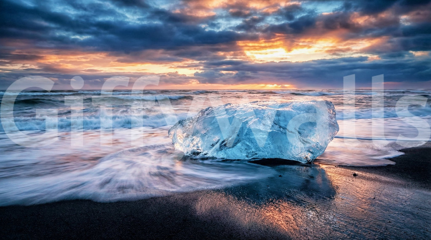 Diamond Beach Dawn Wall Mural