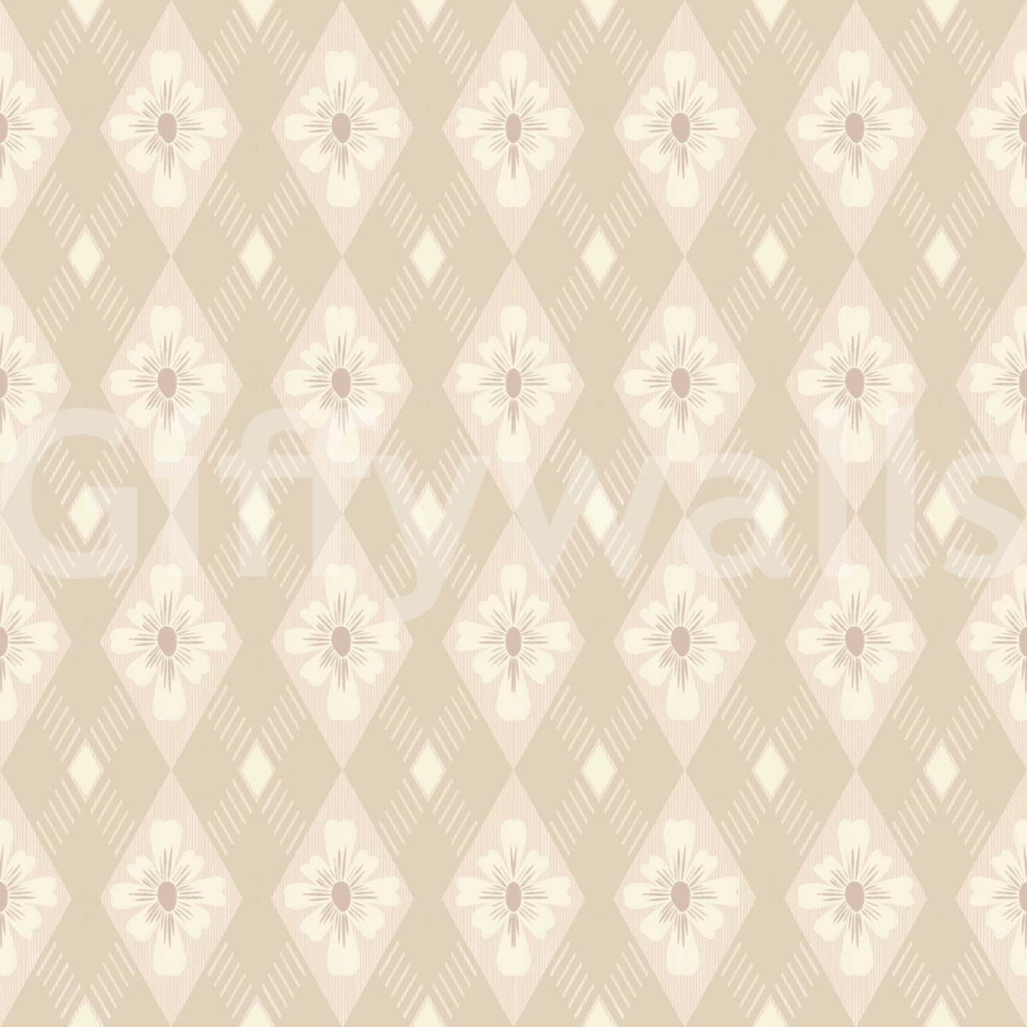 Diamond Bloom Wallpaper