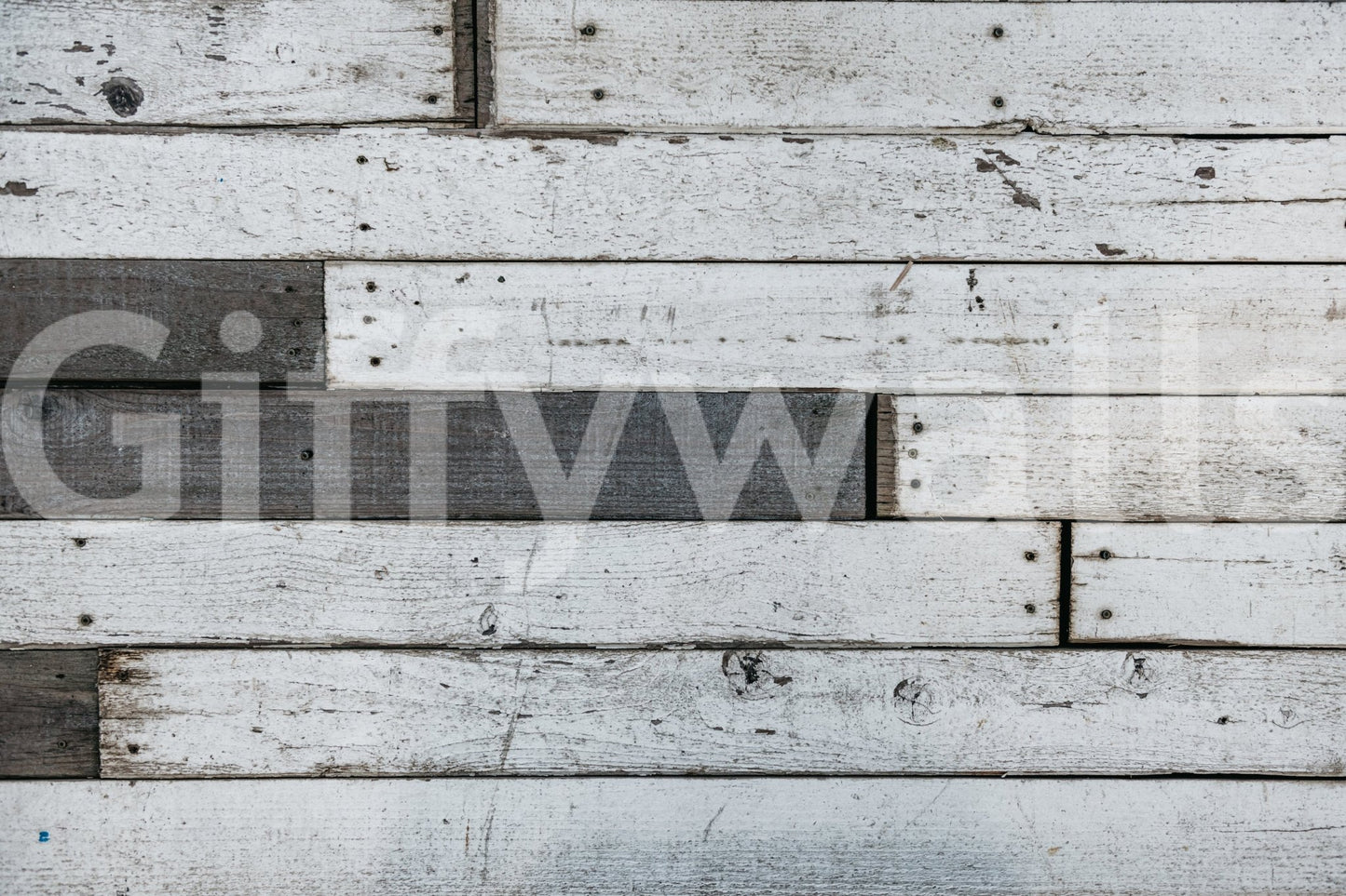 Papier peint panoramique panneau de bois vieilli -2226198