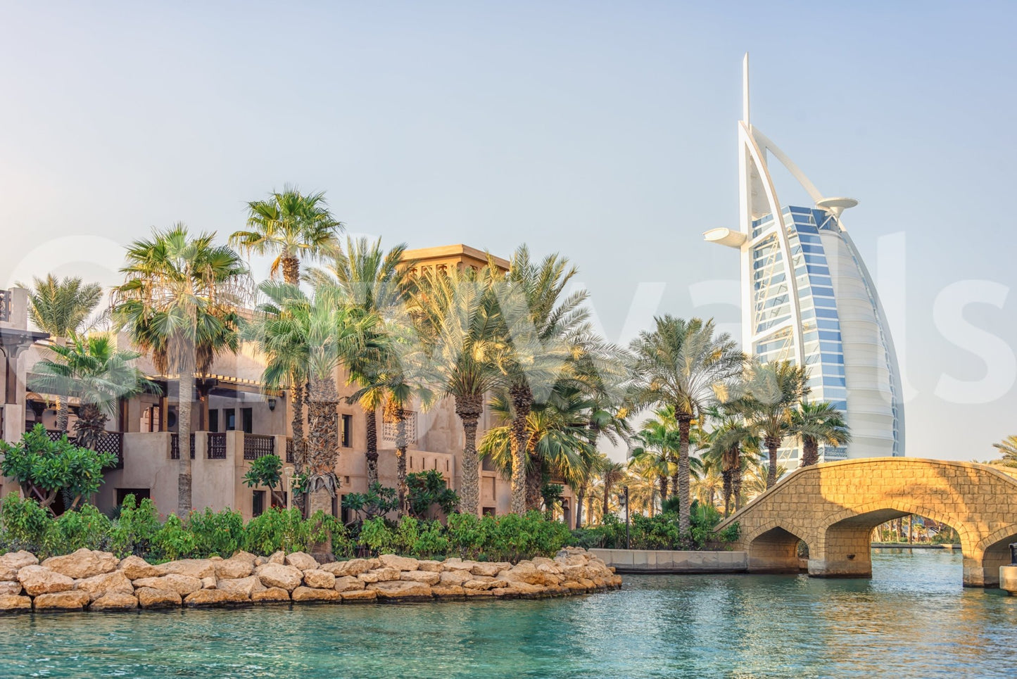 Dubai Oasis Wall Mural