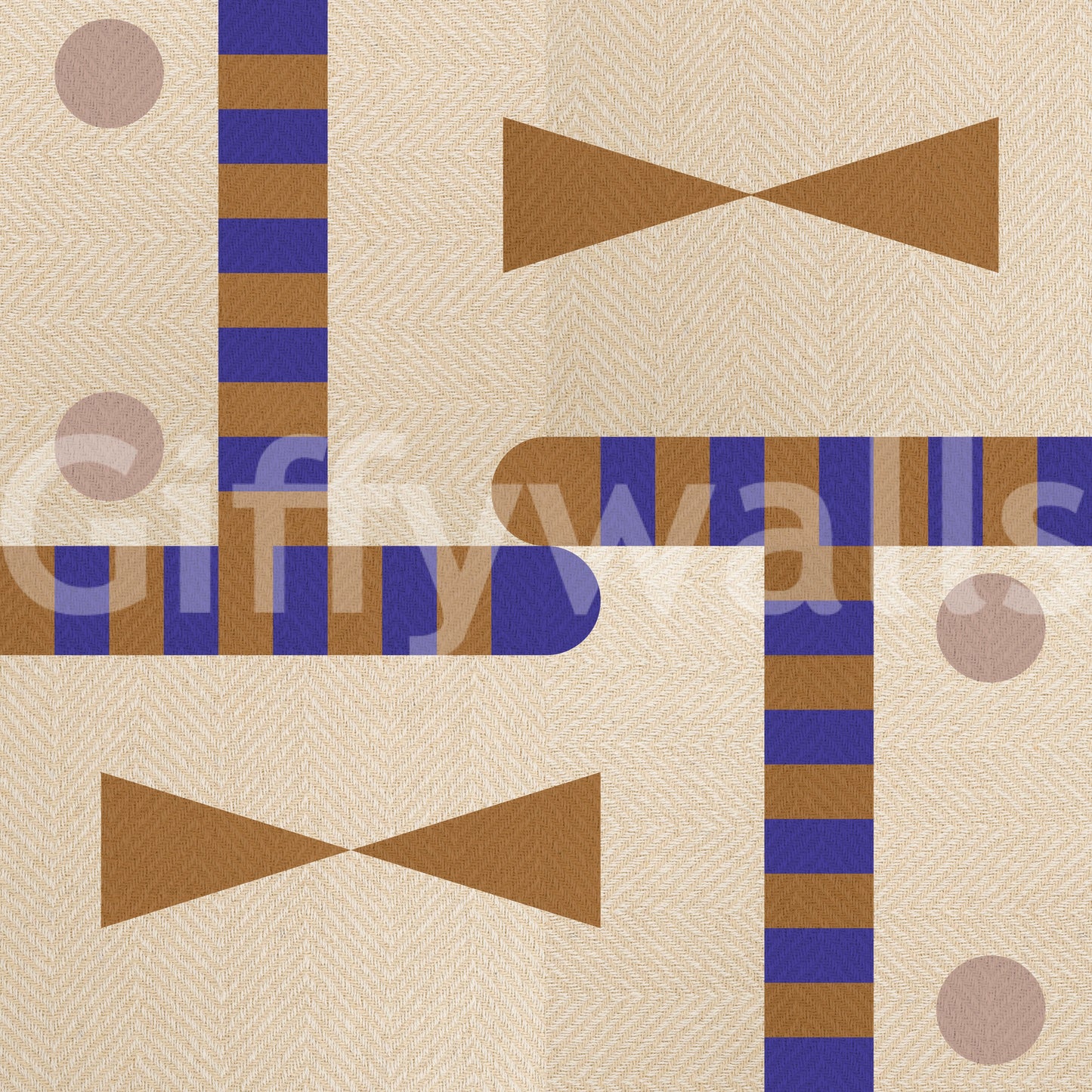 素朴な幾何学的壁紙