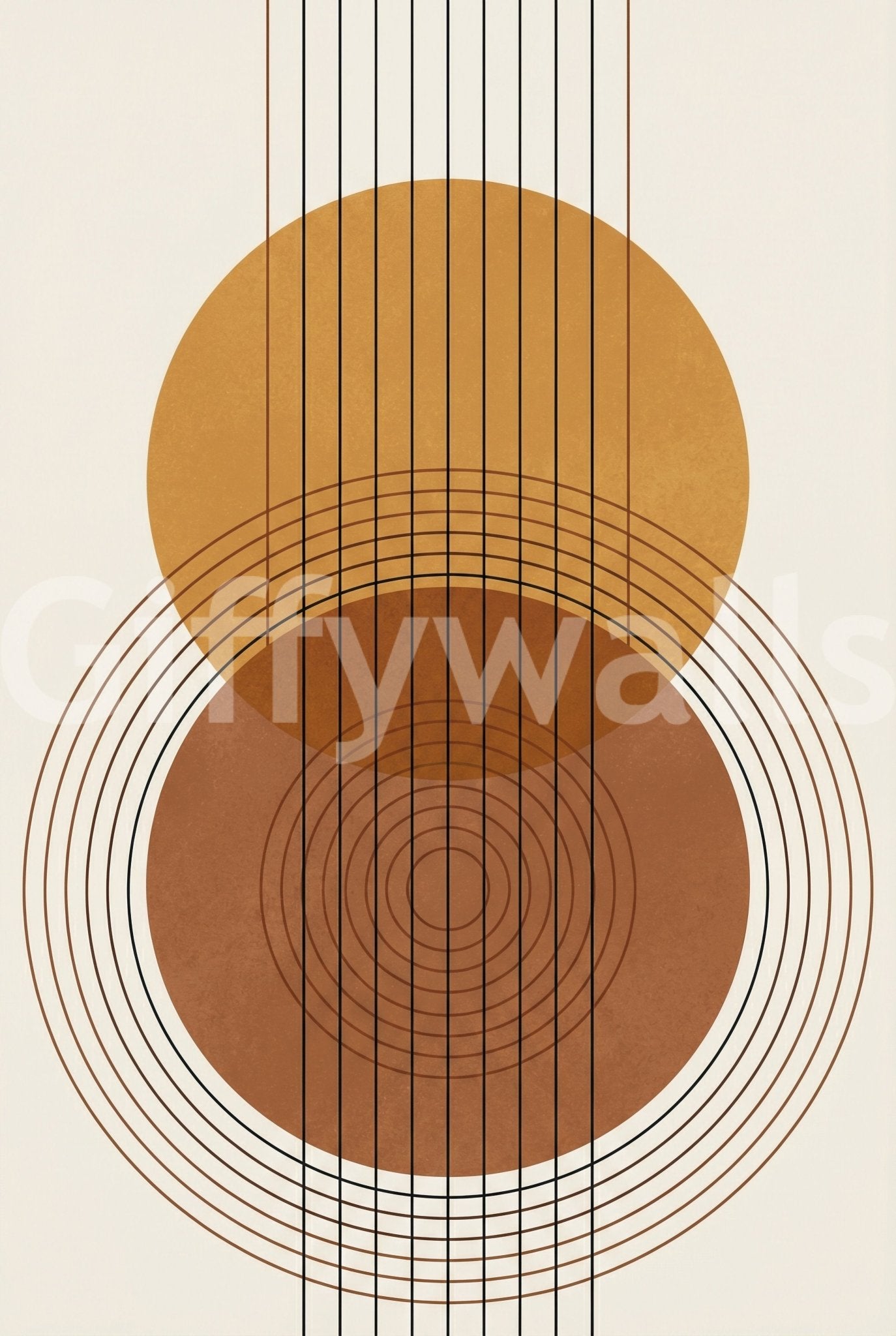 Earthy Harmony Wall Mural