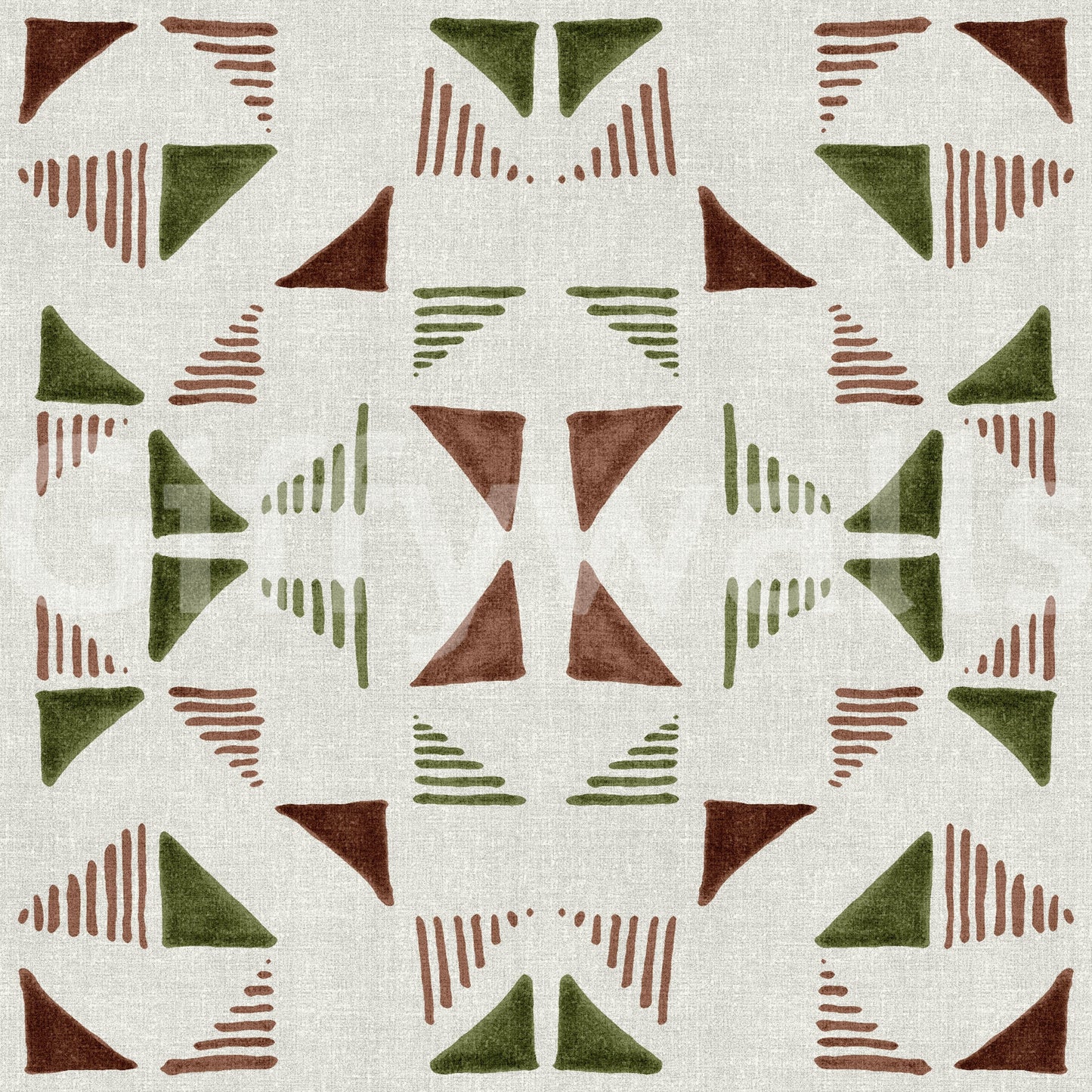 Triangles Composition Forest Wallpaper