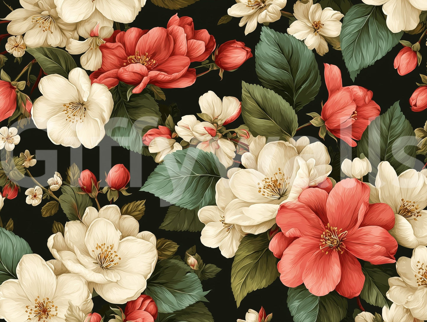 Captures the essence of a cultivated garden.