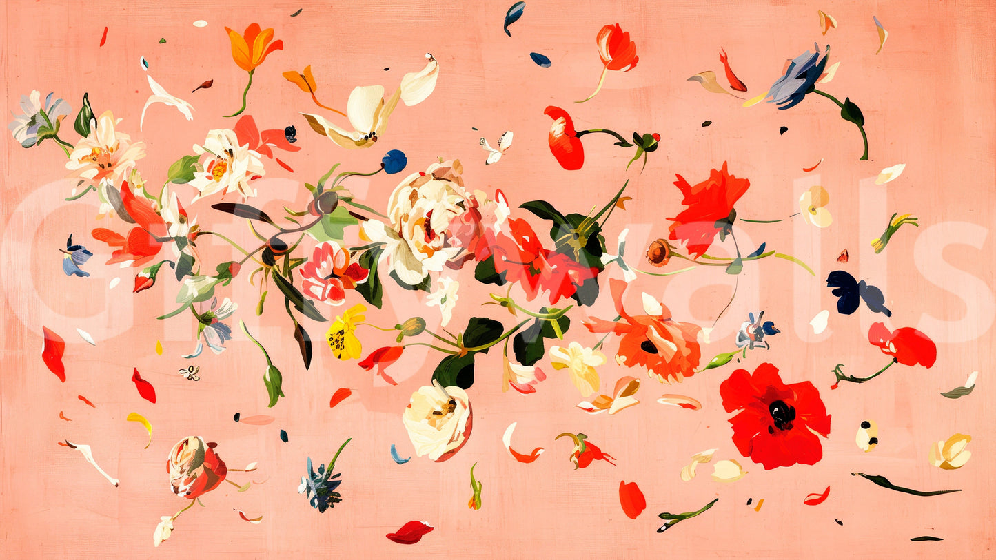 Fresque murale Floral Flush -2740785