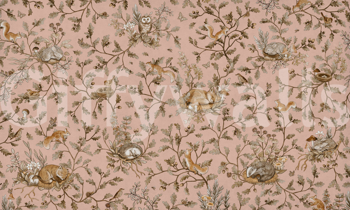 Fresque murale Forest Nap