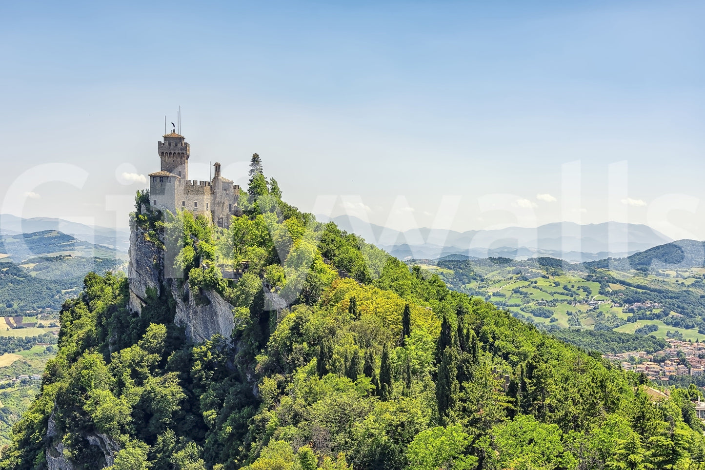 Papier peint fresque murale Fortress Vista