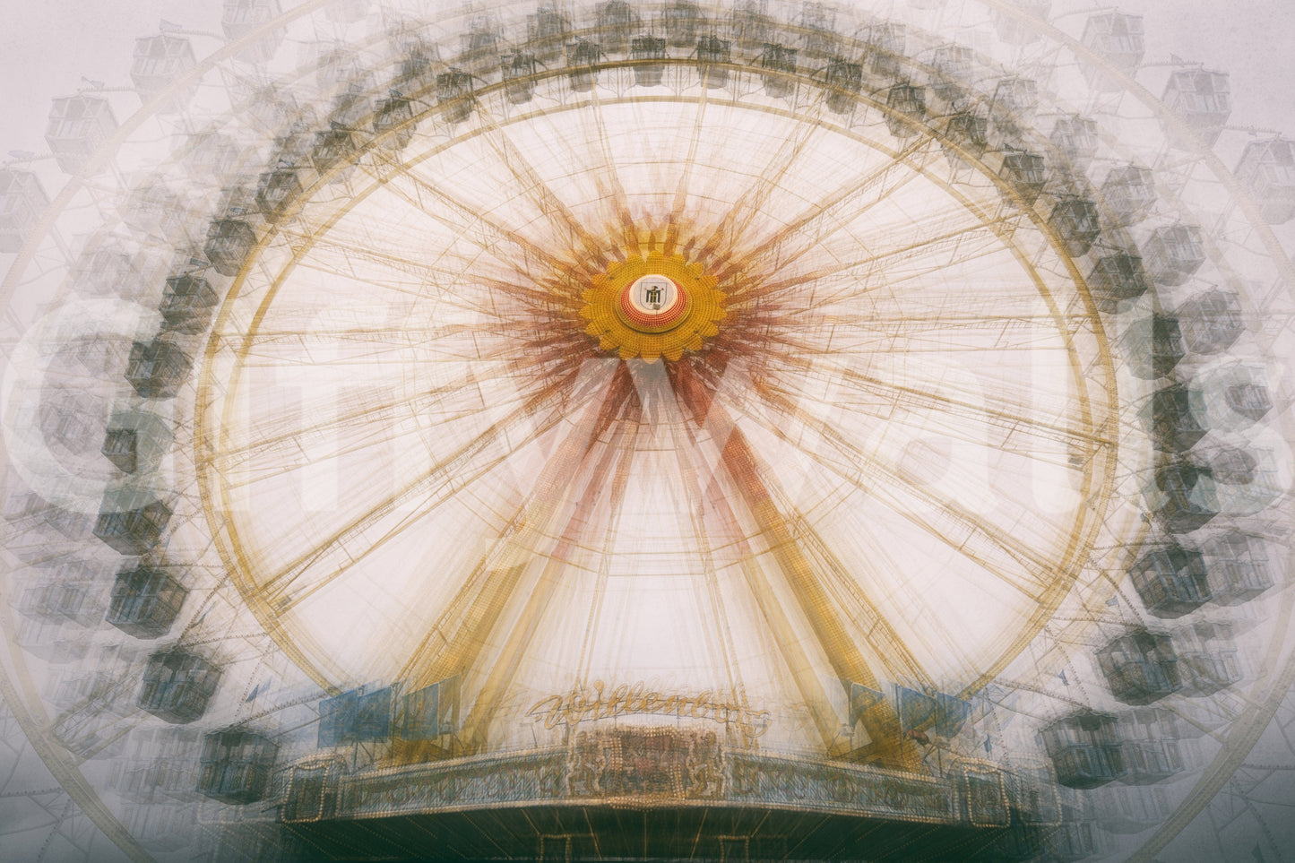 Golden Ride Wall Mural -2071862