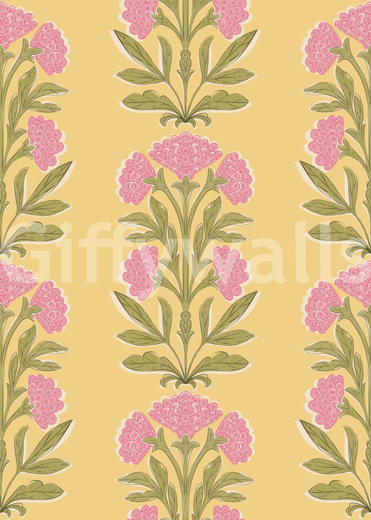 The design is non-realistic and interpretive.