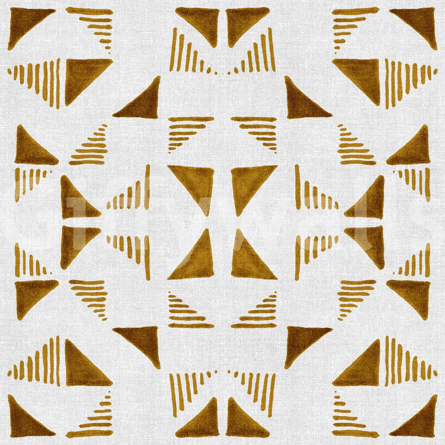 Triangles Composition Golden Wallpaper