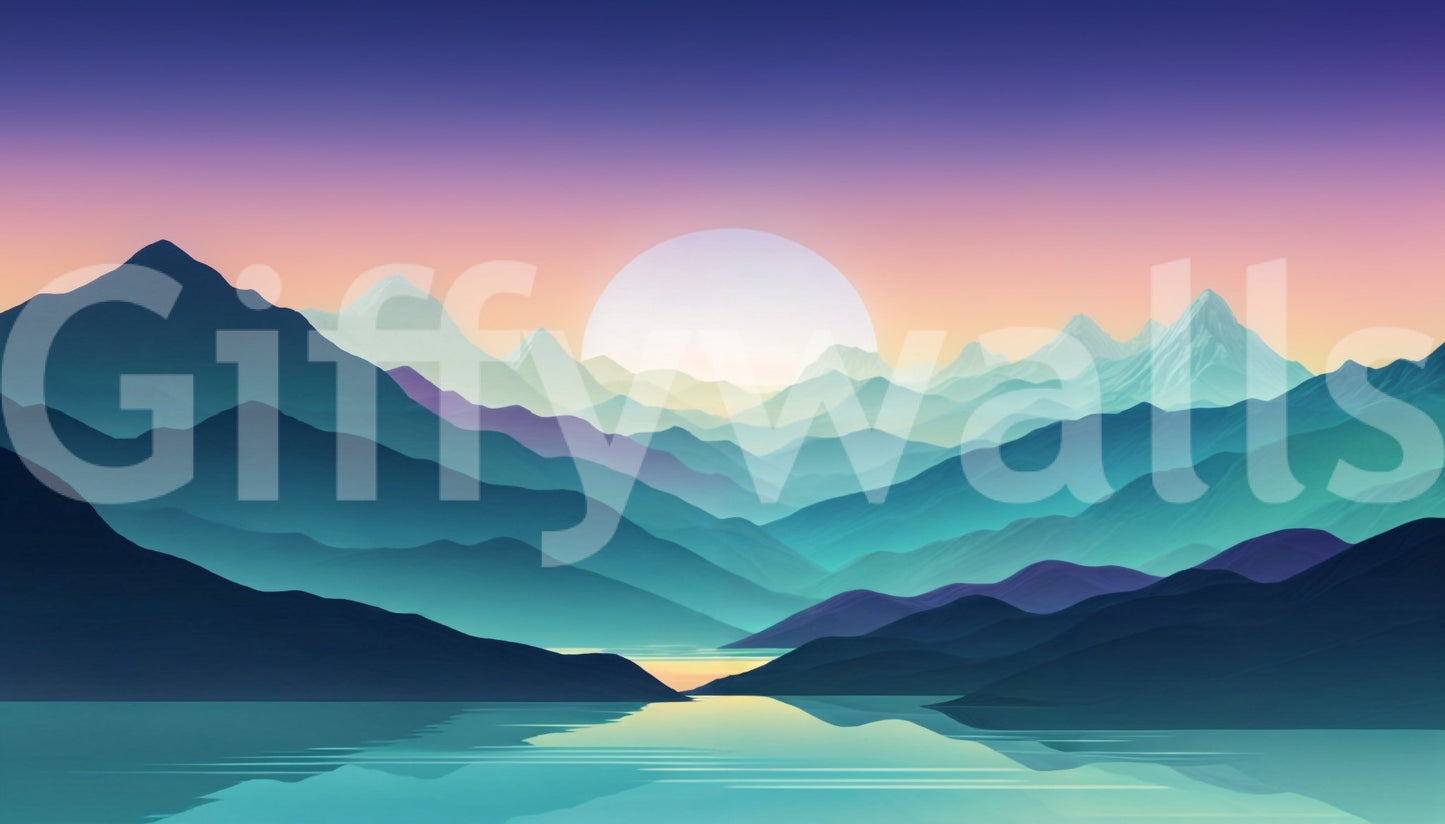 The design is non-realistic and interpretive.