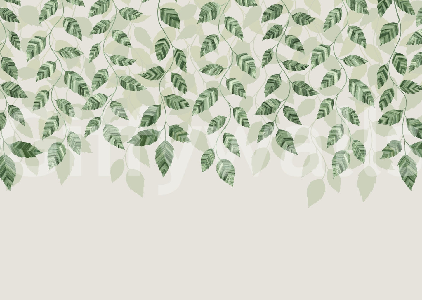 The design is non-realistic and interpretive.