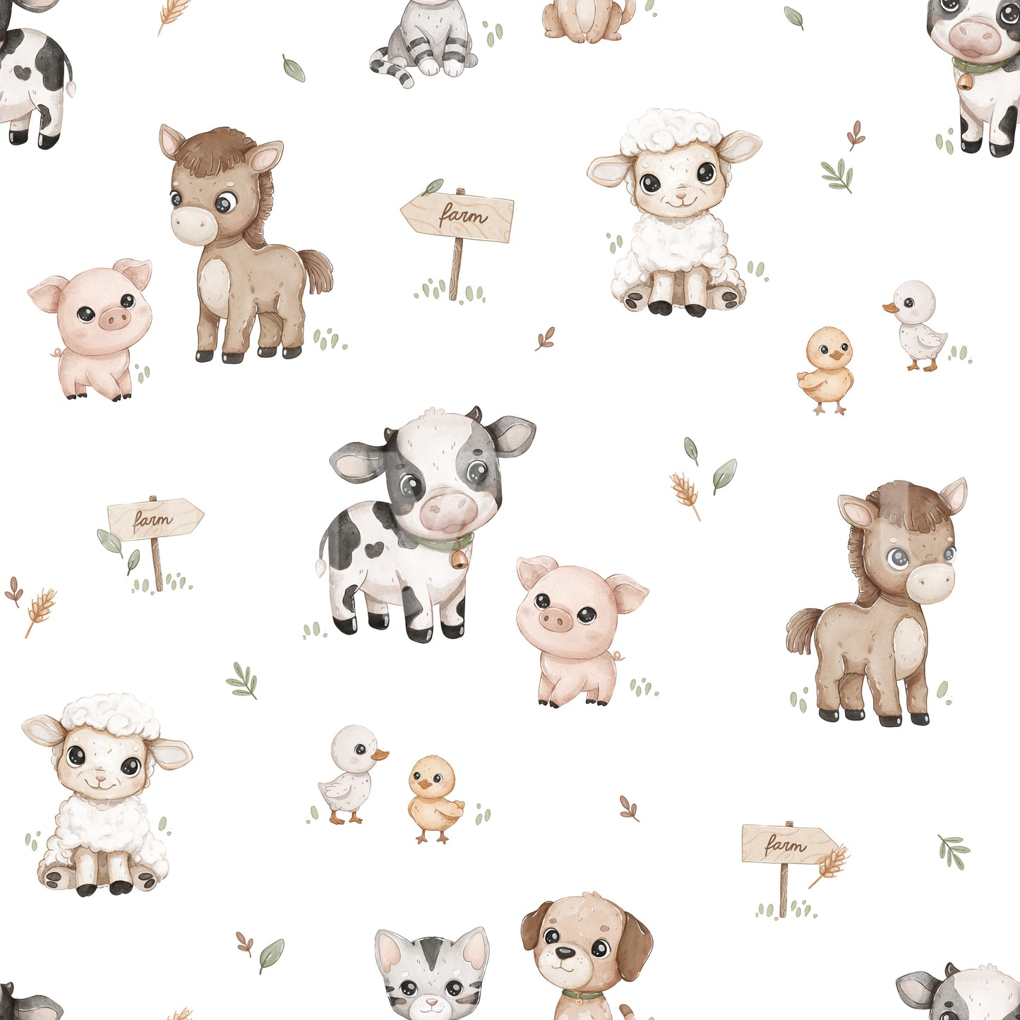 Gelukkige boerderij wallpaper