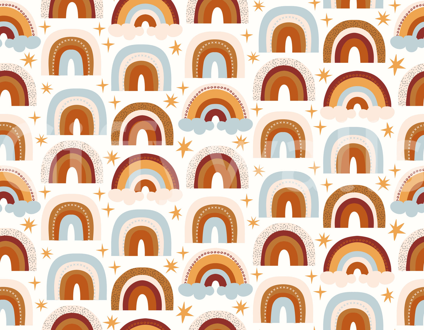 Happy Rainbow Hues Wallpaper