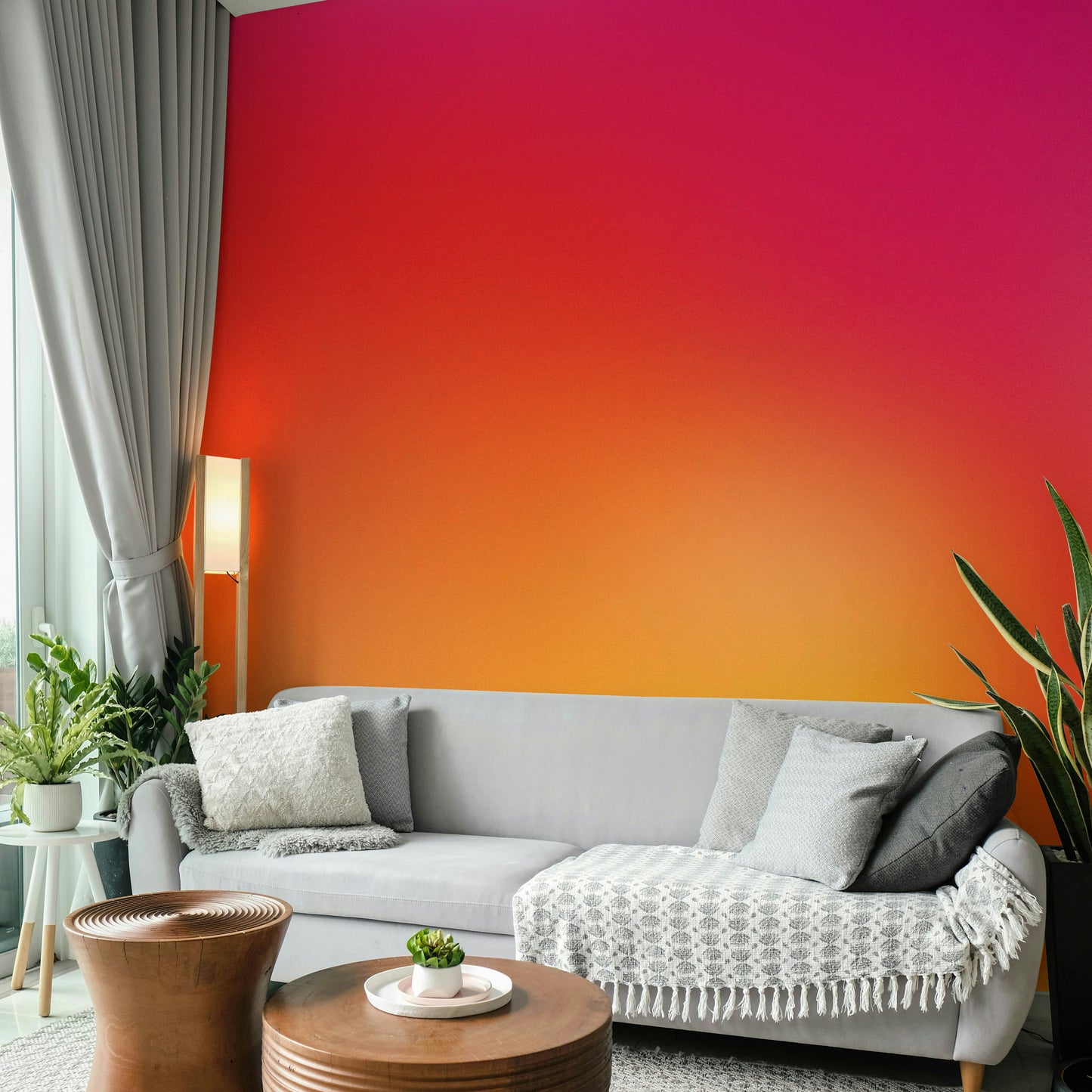 Heat Map Gradient mural wallpaper for a contemporary and vibrant space.