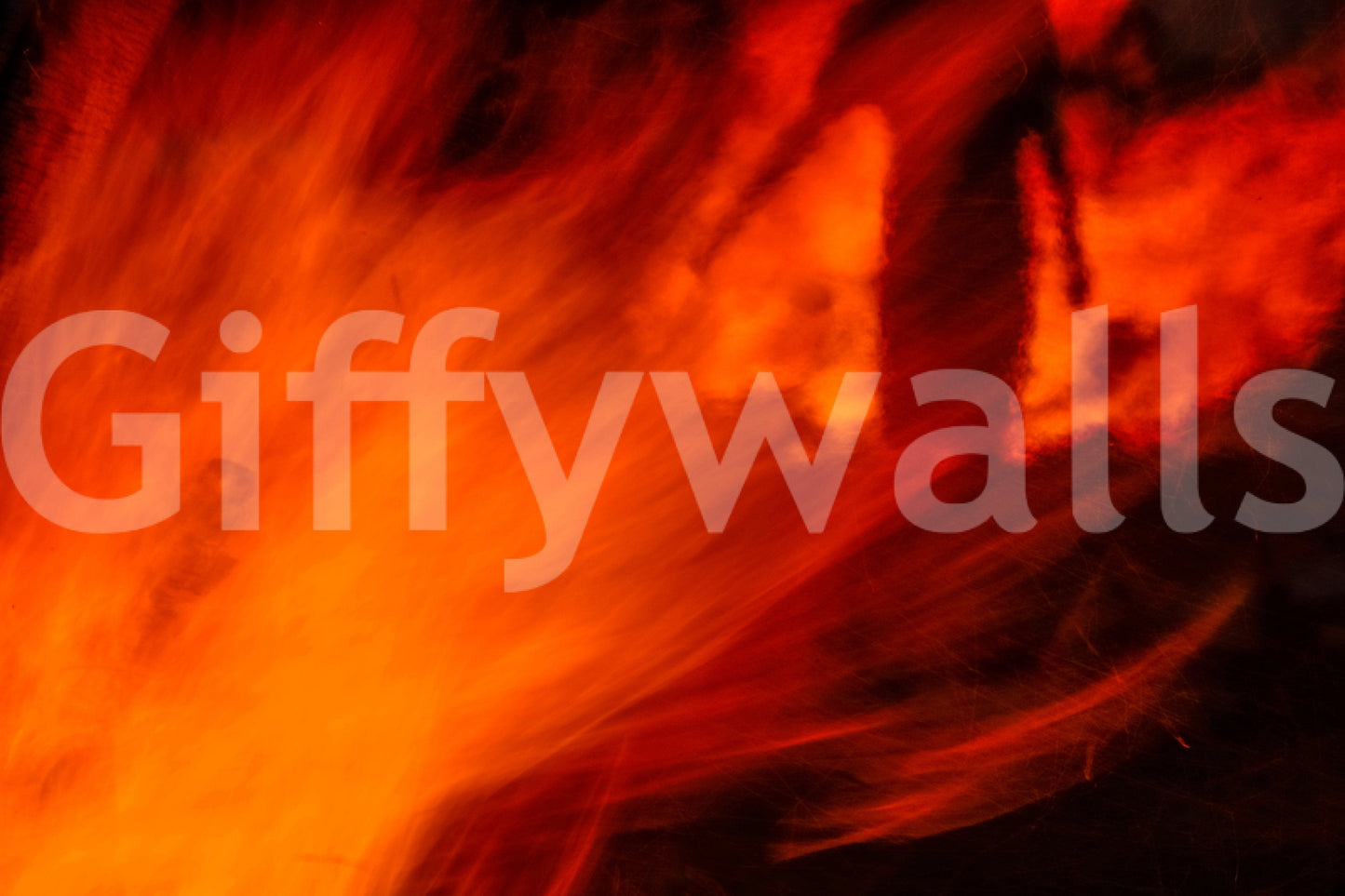 A calming celebration design wallpaper mural that defines a space.