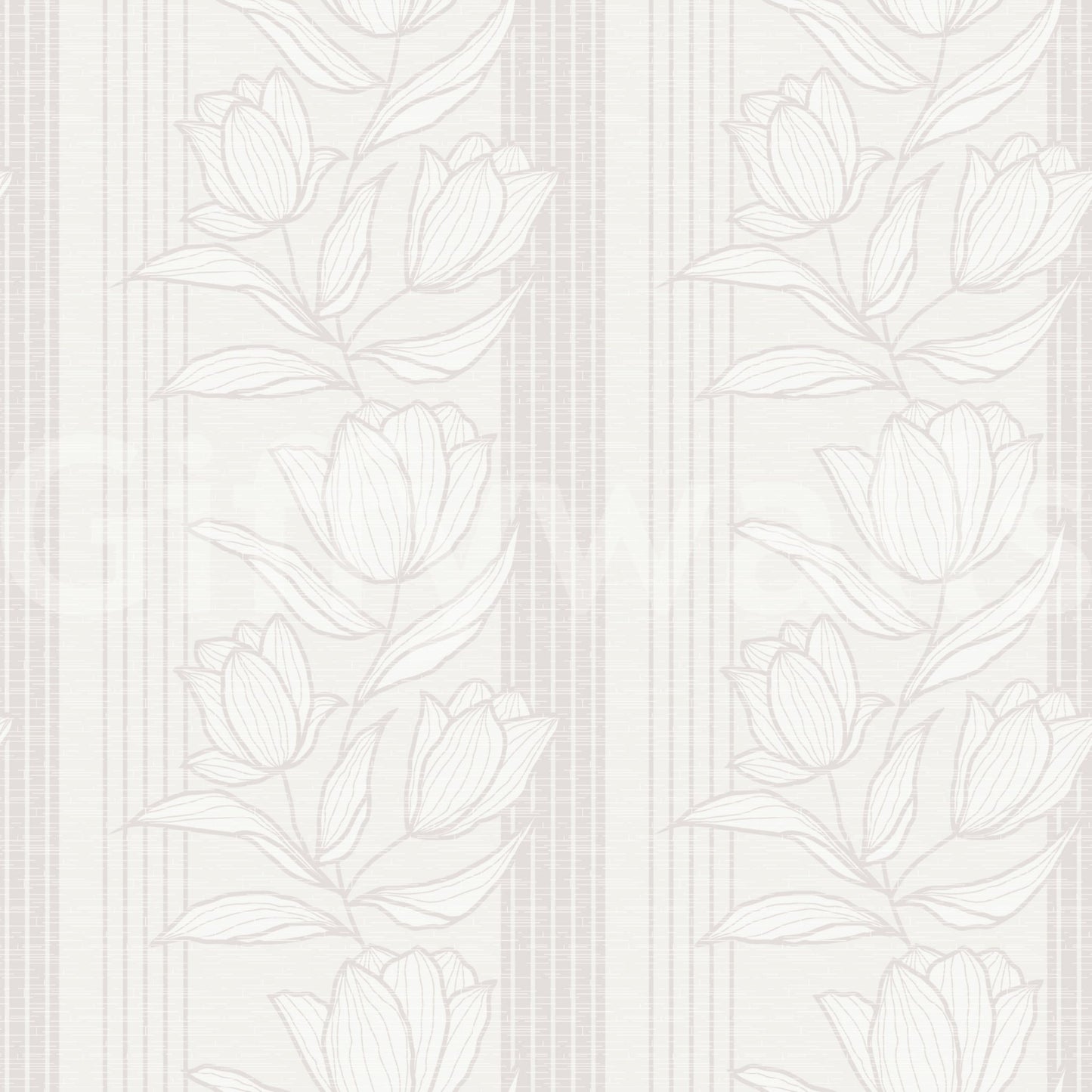 Line Art Bloom Wallpaper