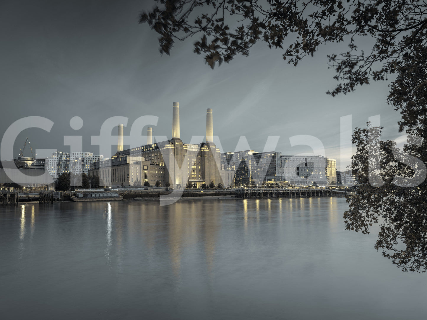 London's Powerhouse Wall Mural