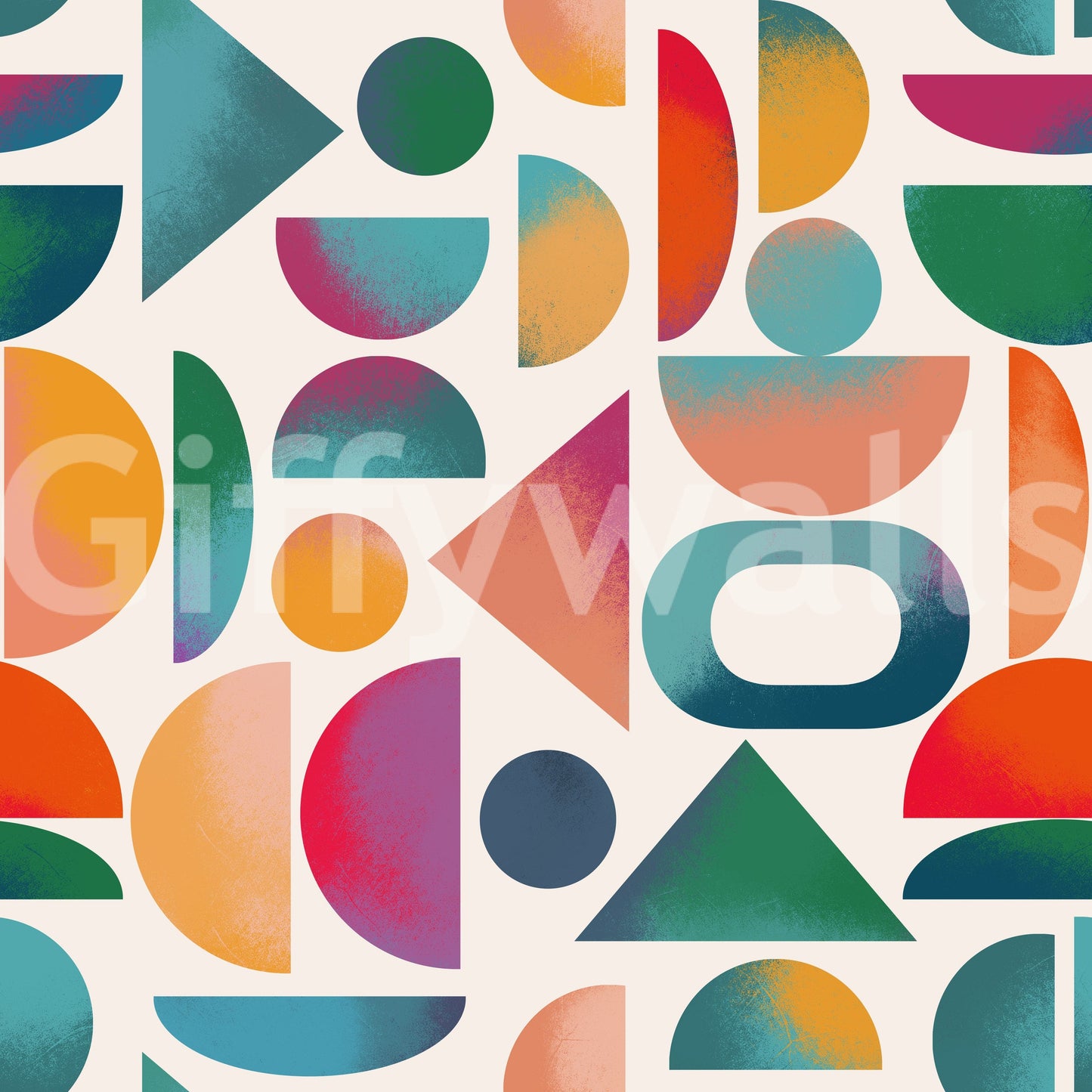 Mid-Century Pop-Tapete