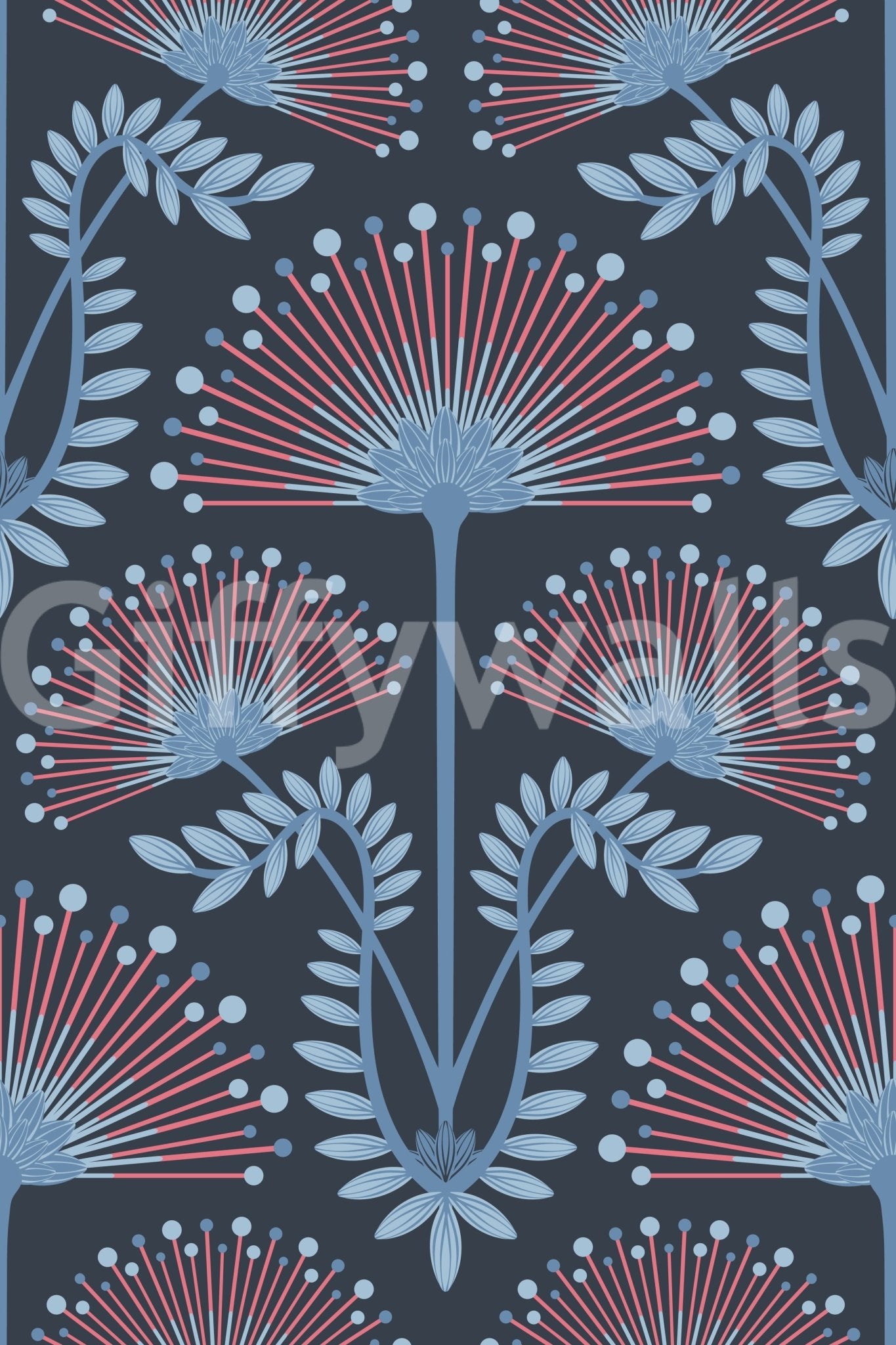 Provides a grand and artistic backdrop.