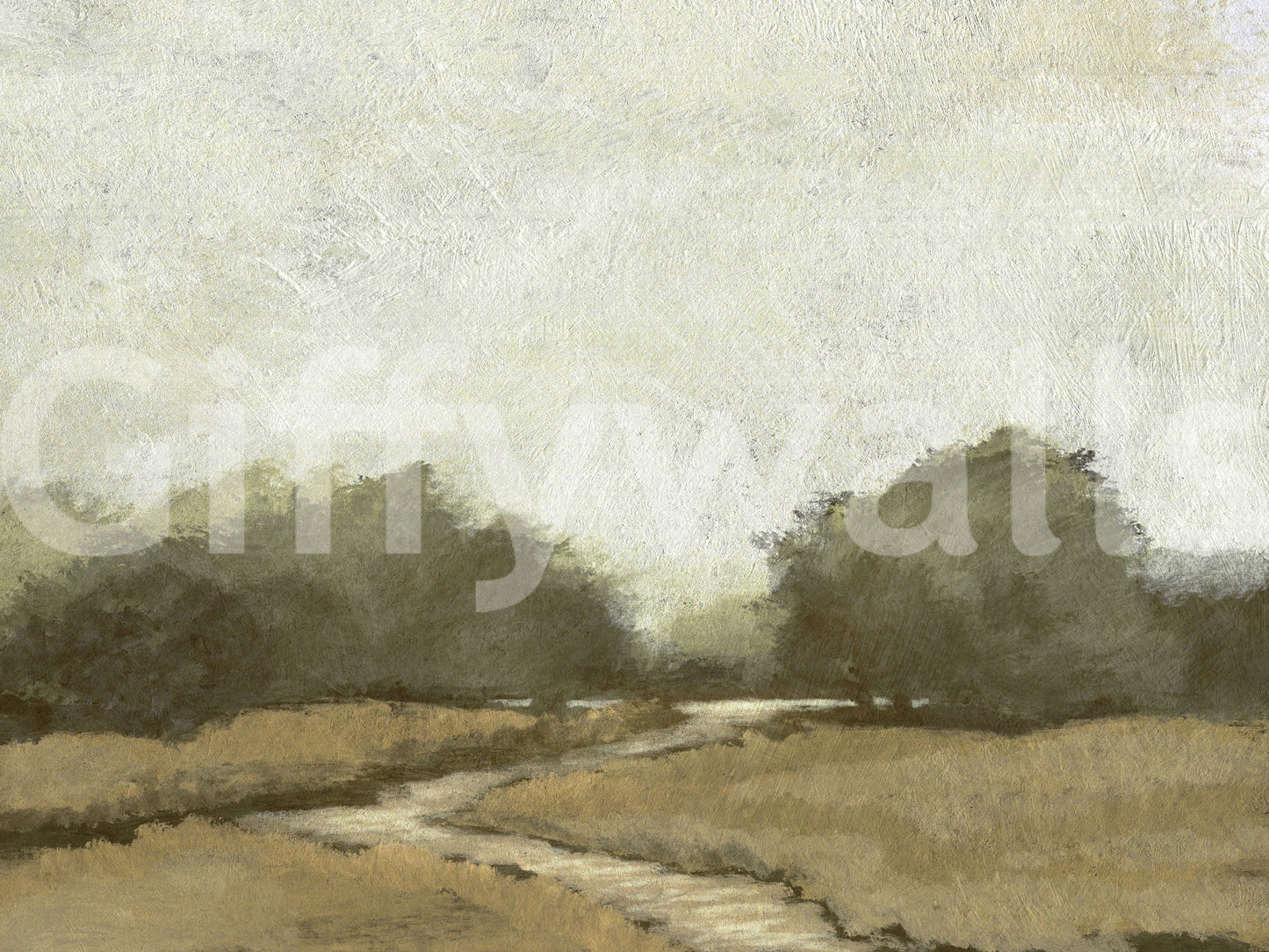 Misty Path Wall Mural -2879452