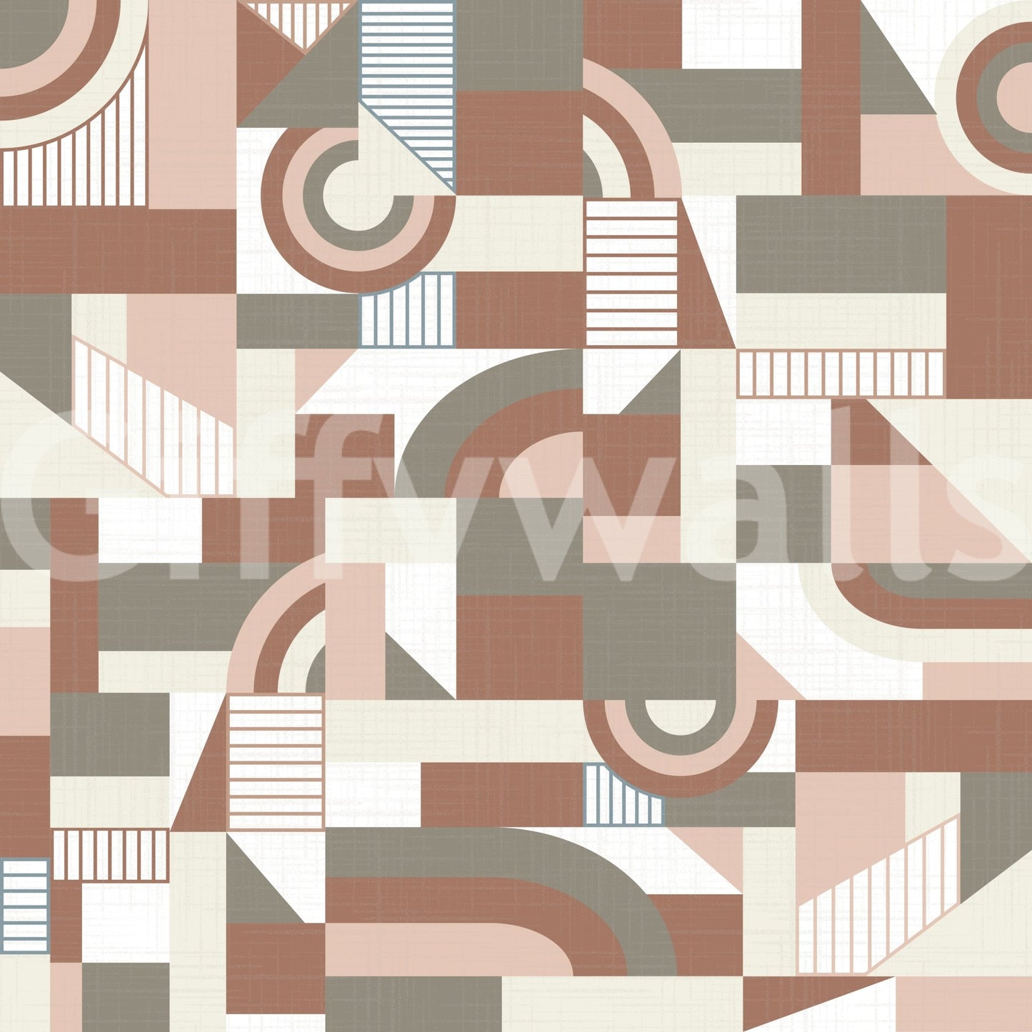 The wallpaper has a smooth, non-reflective matte finish.