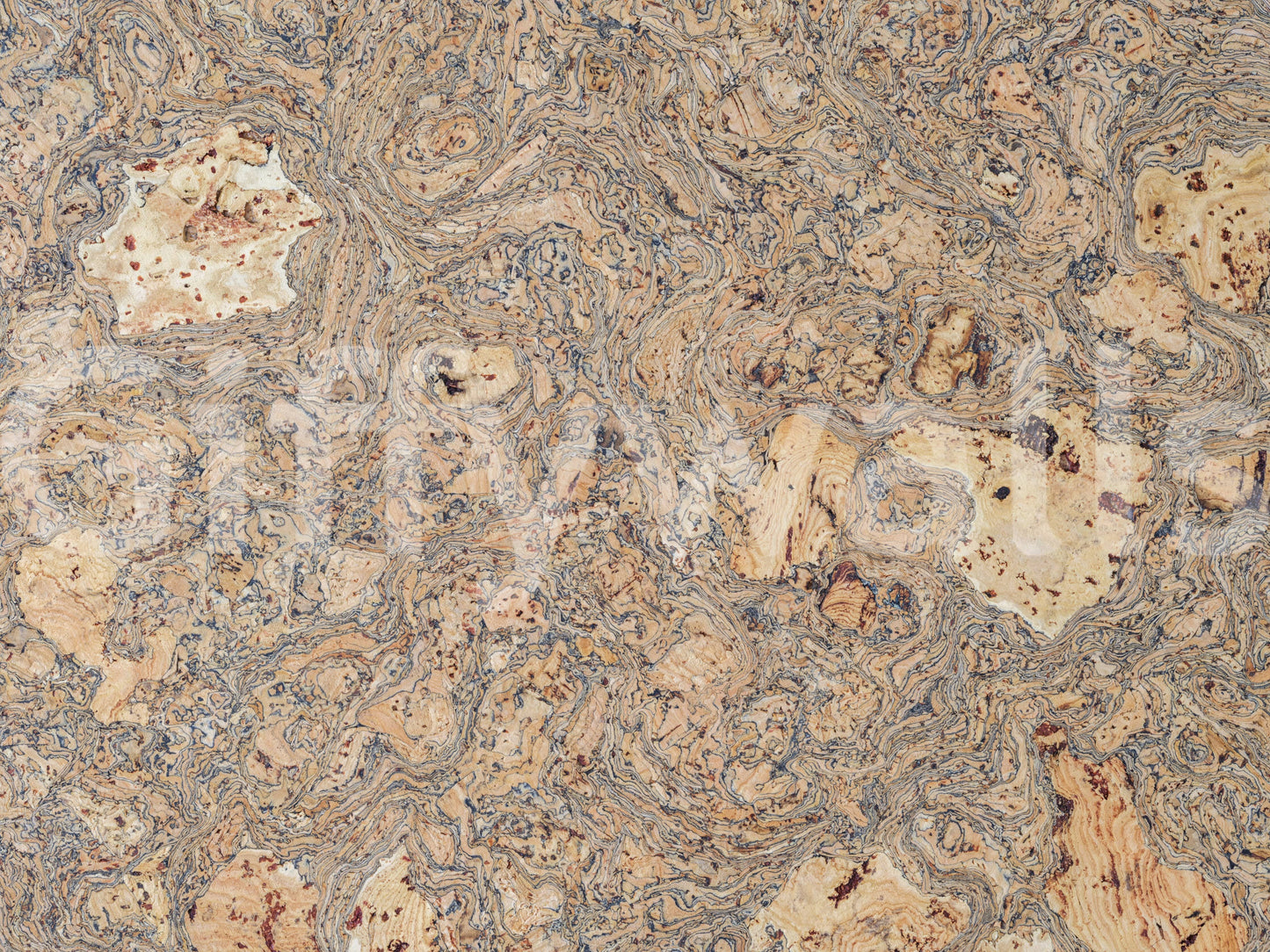 Textural, modern wall art inspired by the raw beauty of natural cork.