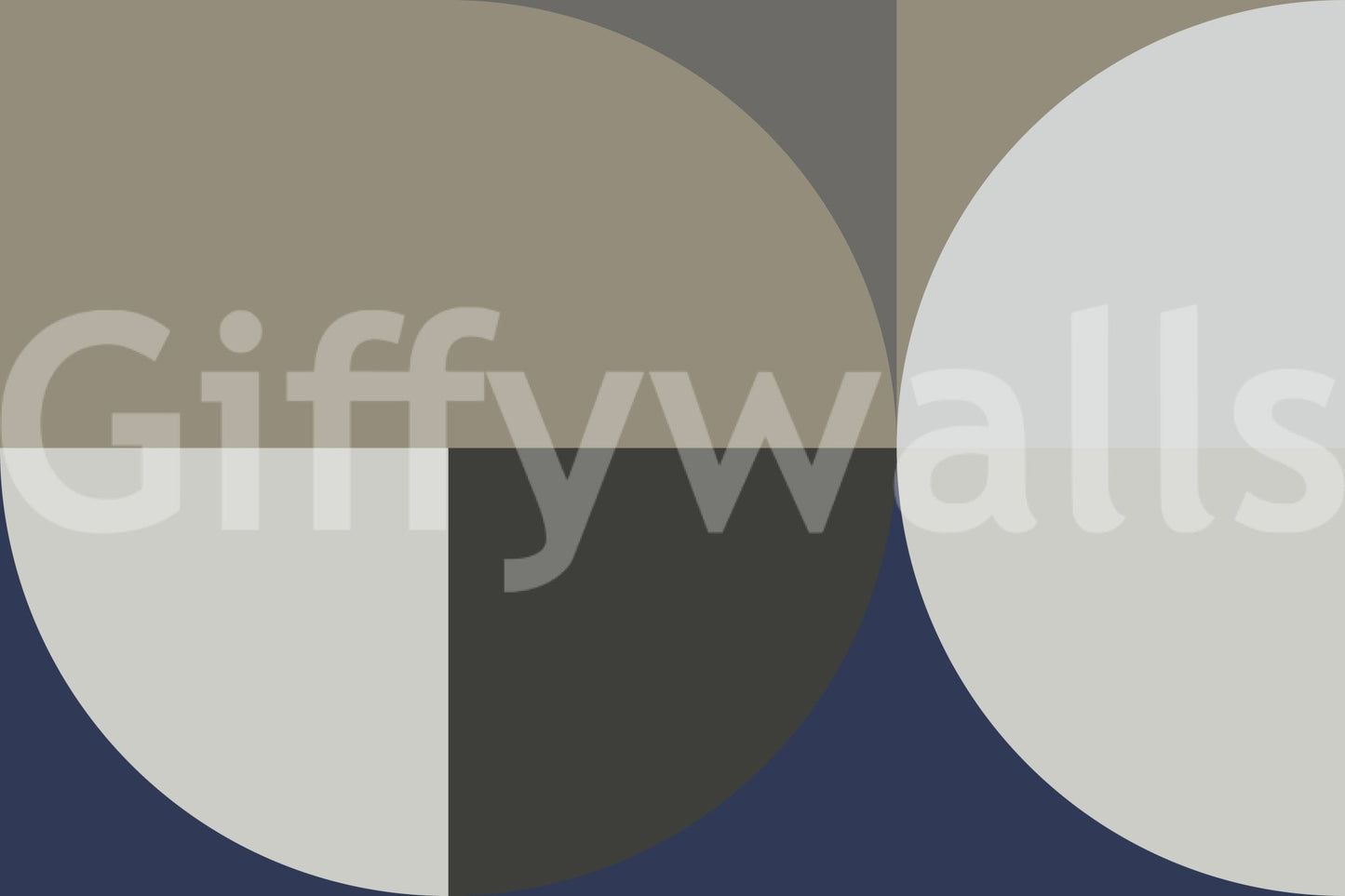 Fresque murale Équilibre Tons Neutres