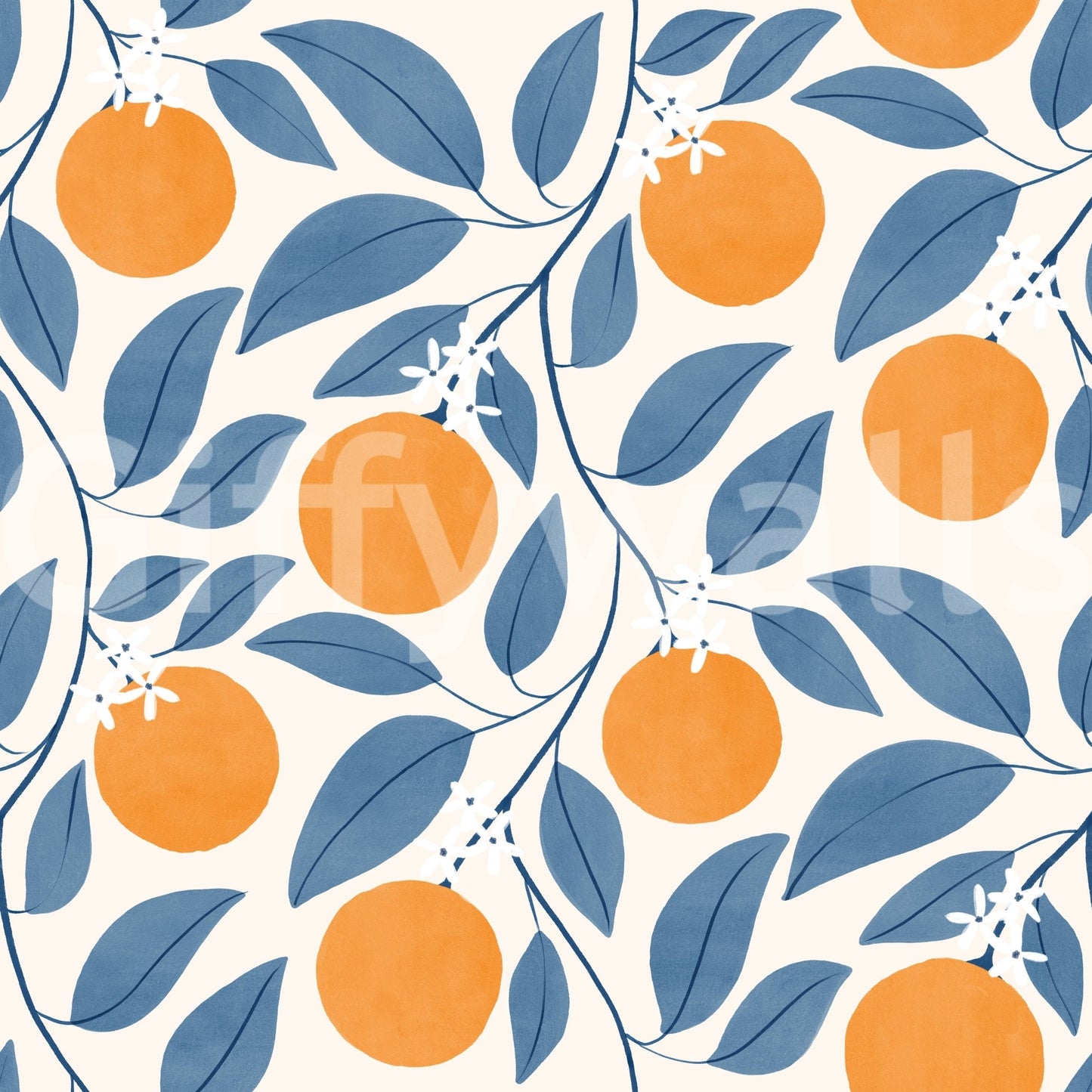 The design is non-realistic and interpretive.