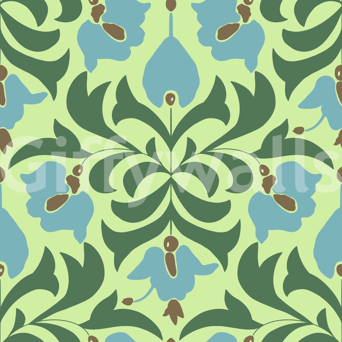 Orbisca - Botanical Balance Wallpaper